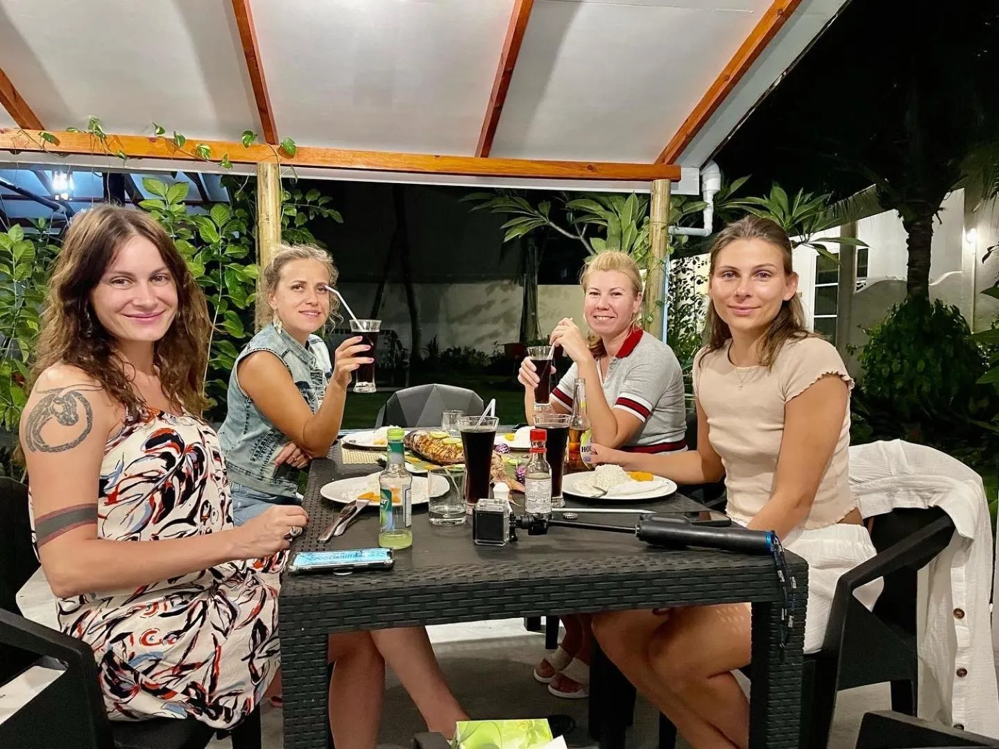 People in Thoddoo Island Life