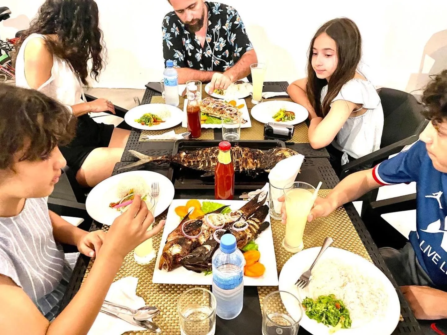 People in Thoddoo Island Life