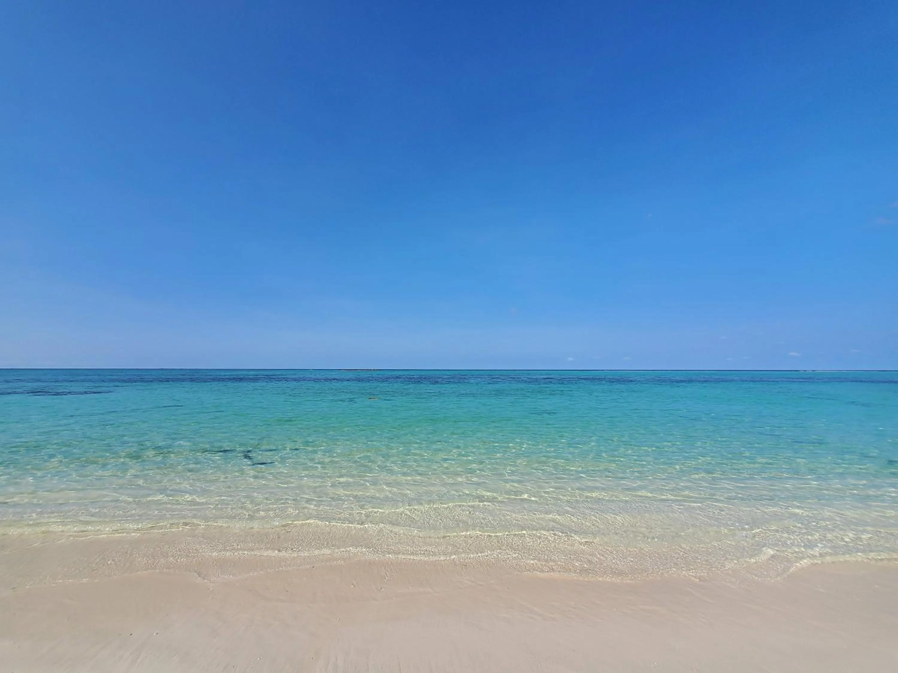 Beach in Thoddoo Island Life