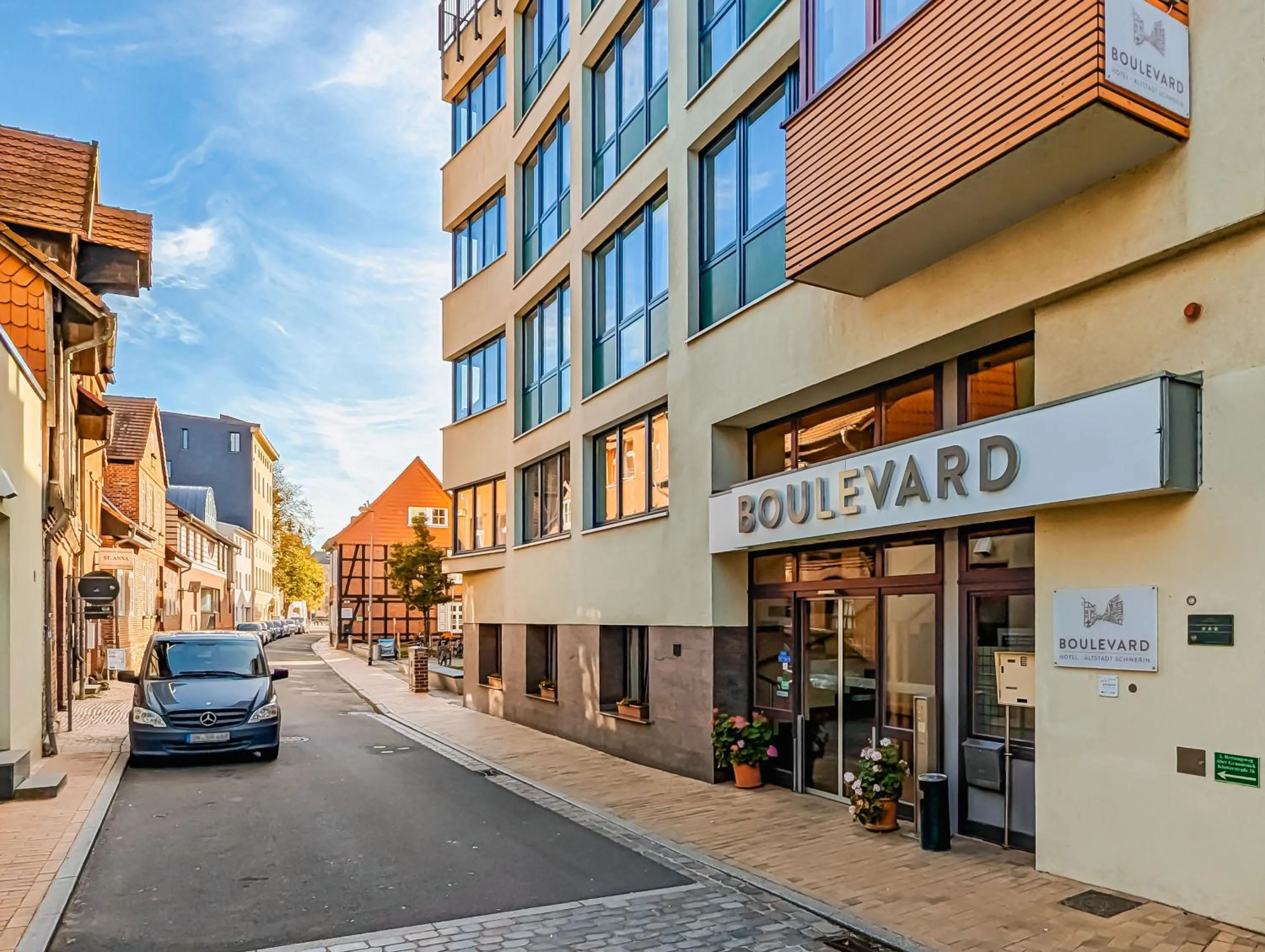 Property building in Boulevard Hotel Altstadt Schwerin
