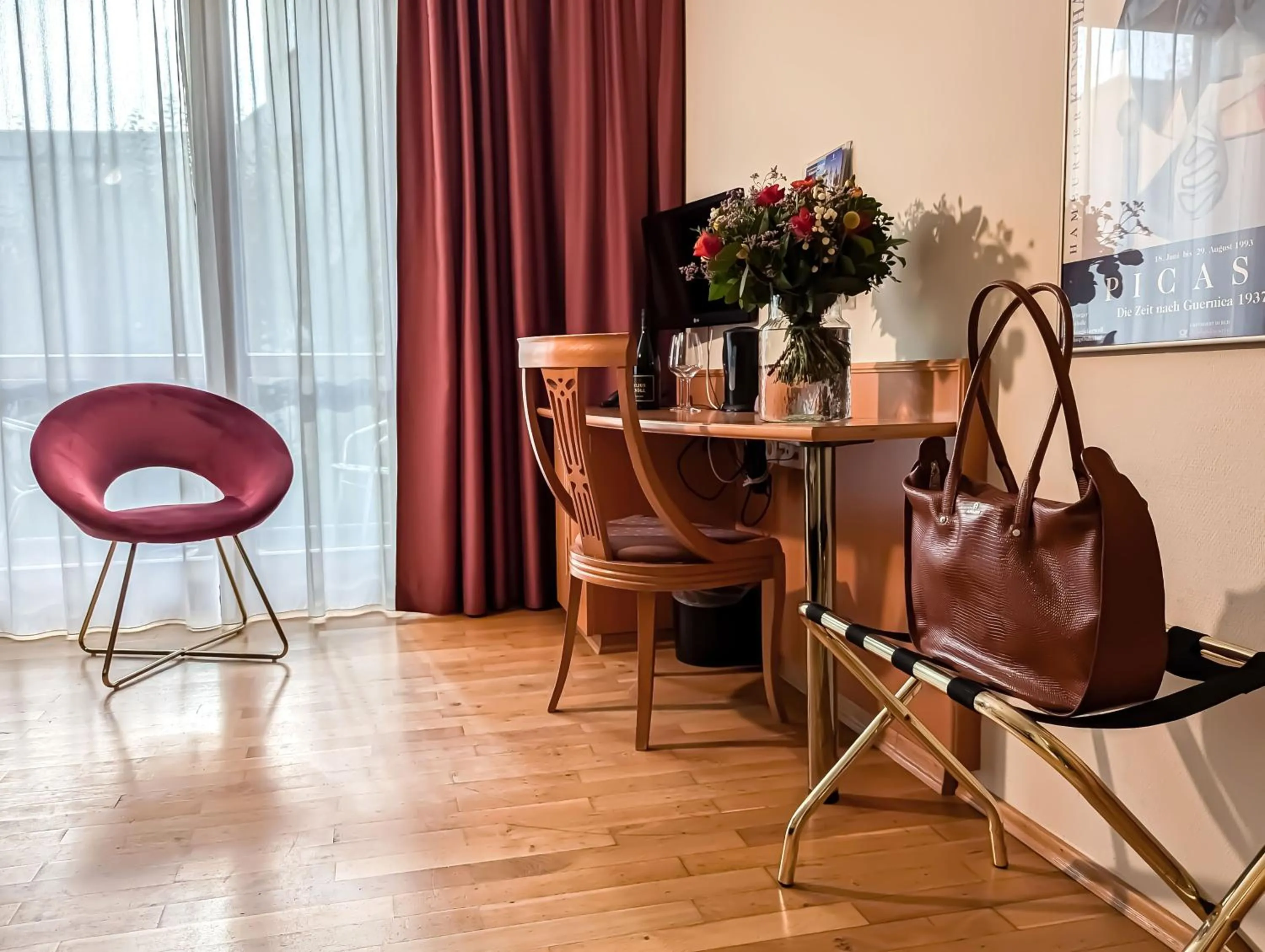 Seating area in Boulevard Hotel Altstadt Schwerin