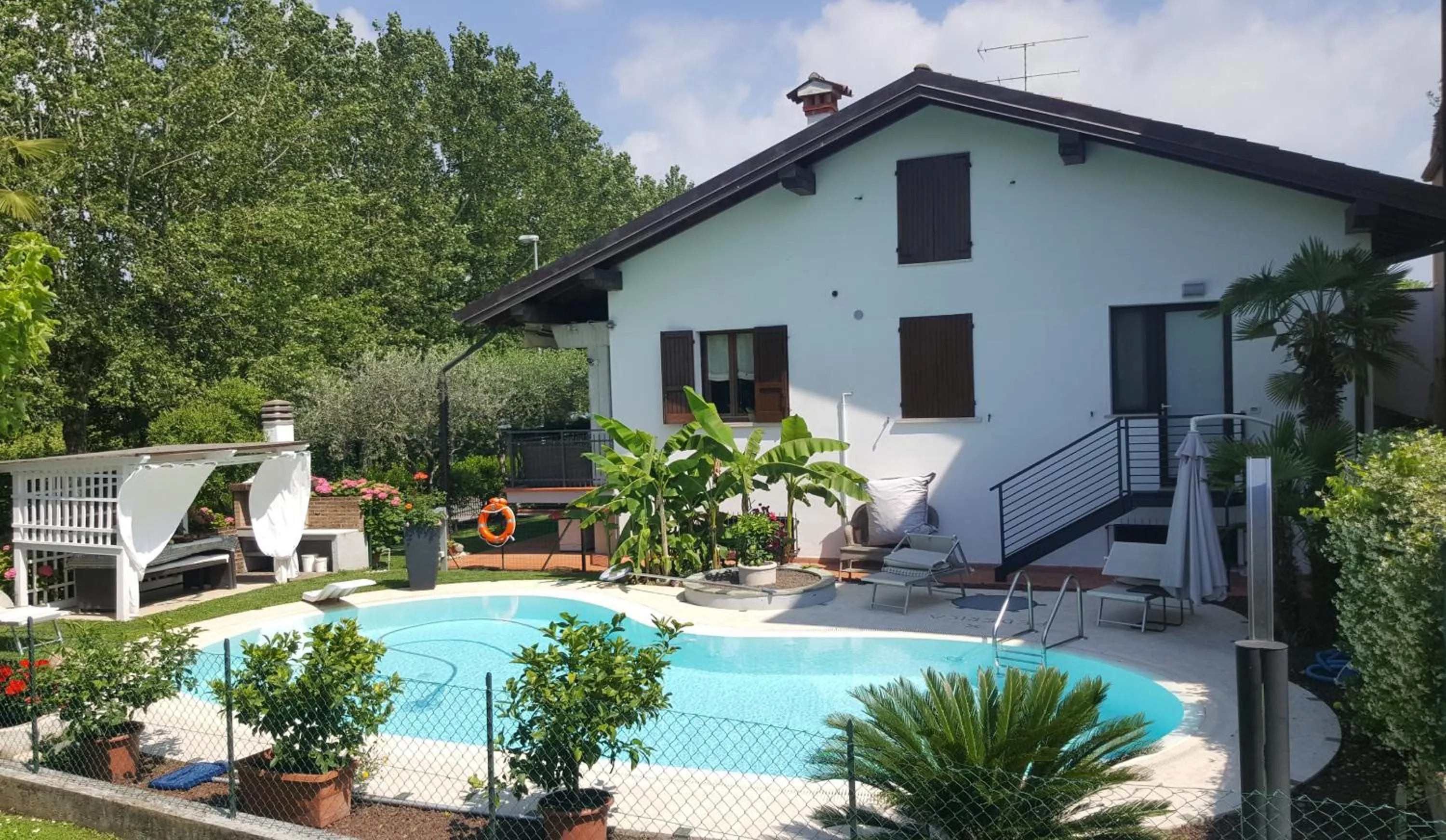 Patio in B&B Casa Gaia - Sirmione