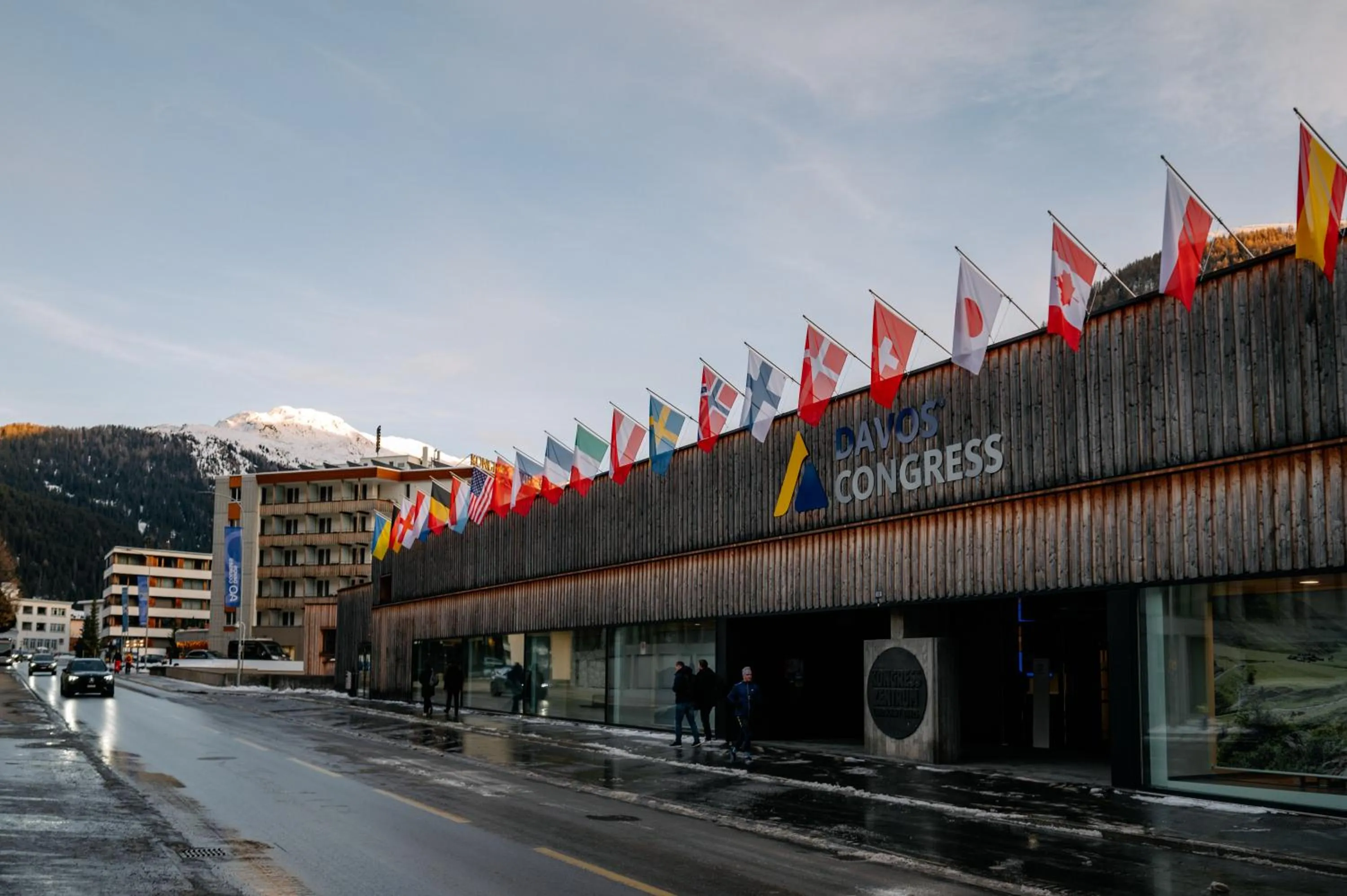 Property building in Kongress Hotel Davos