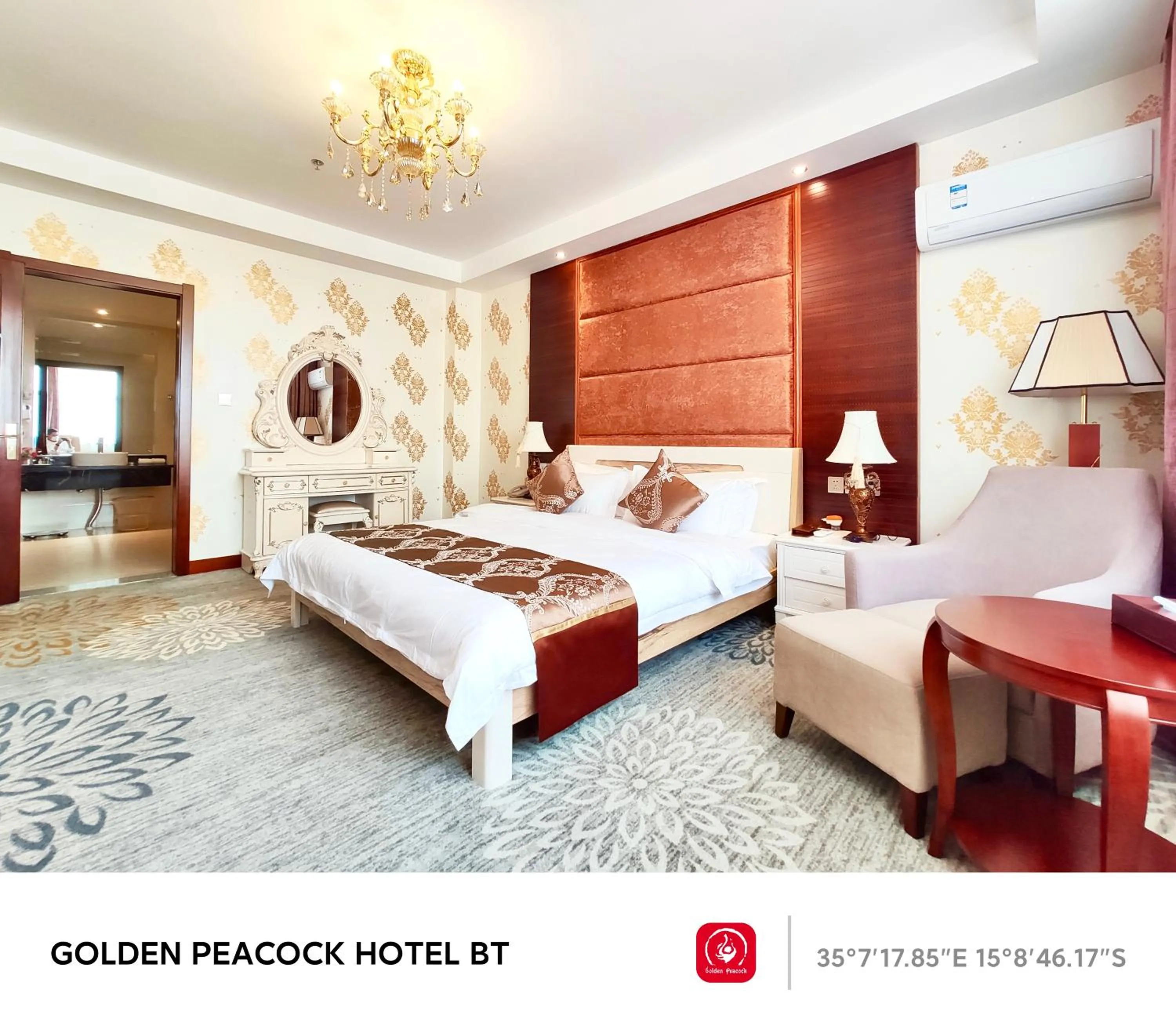 Photo of the whole room, Bed in Golden Peacock Hotel Blantyre
