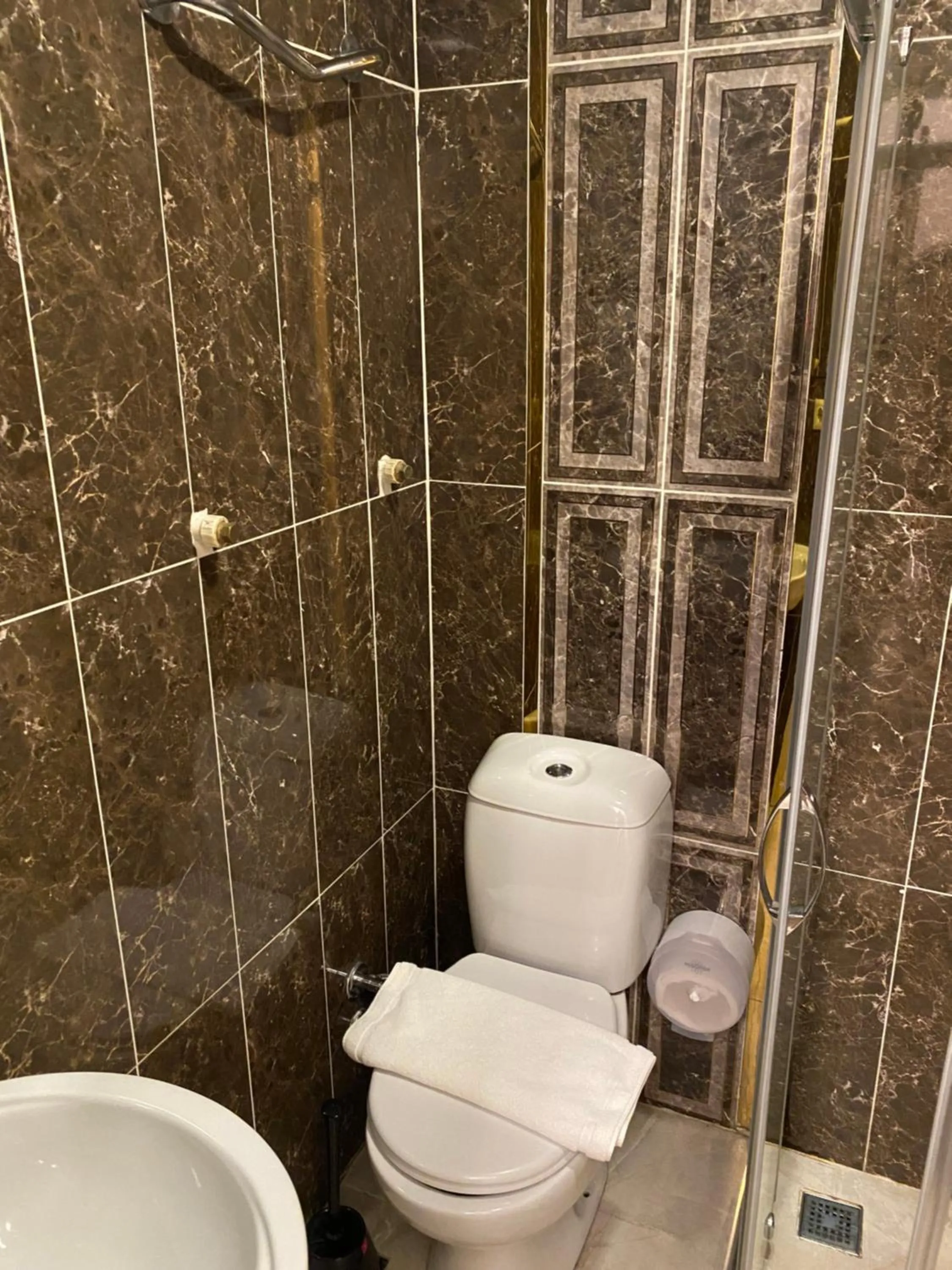 Toilet in Bosphorus Bridge