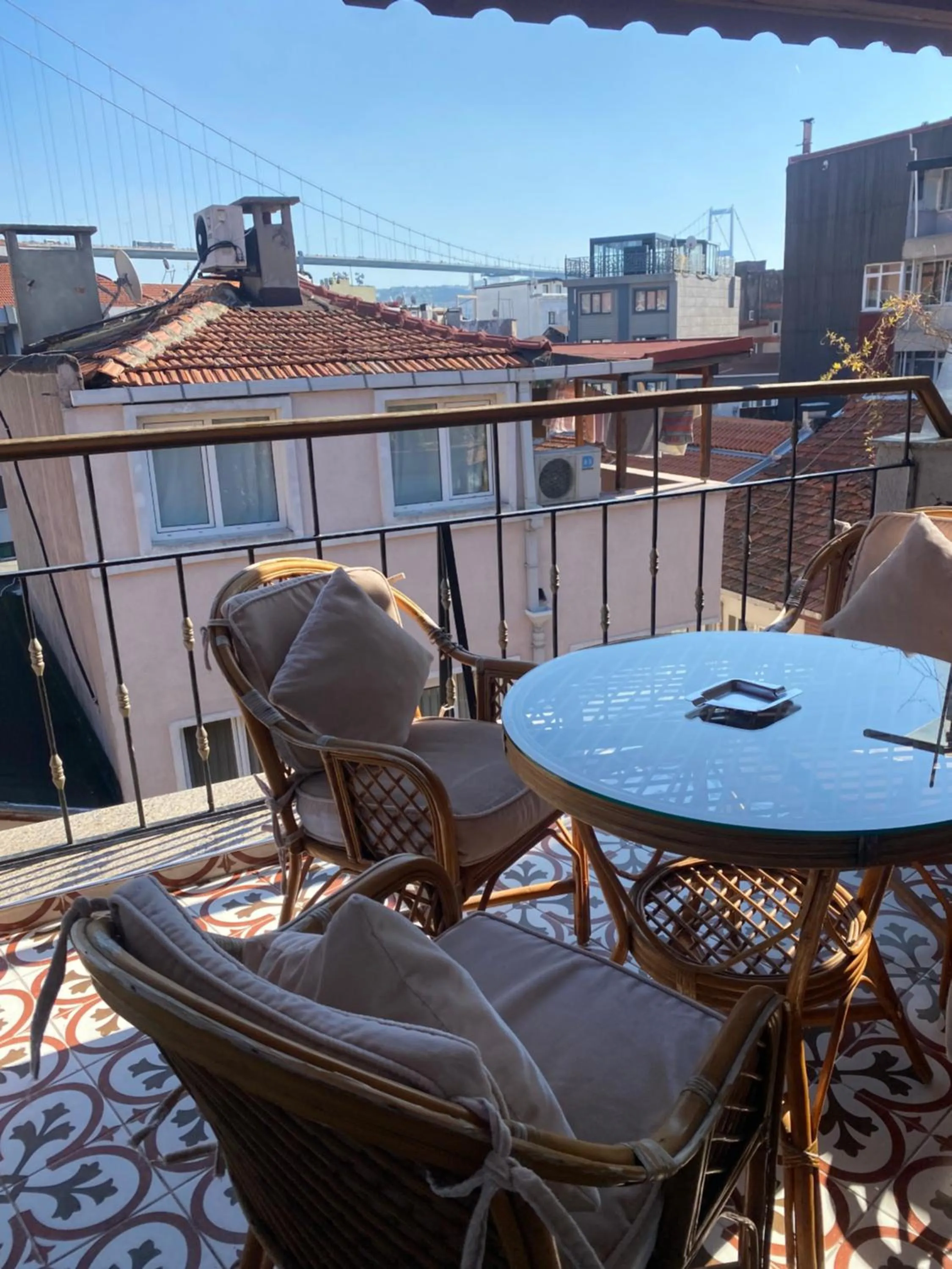 City view in Bosphorus Bridge