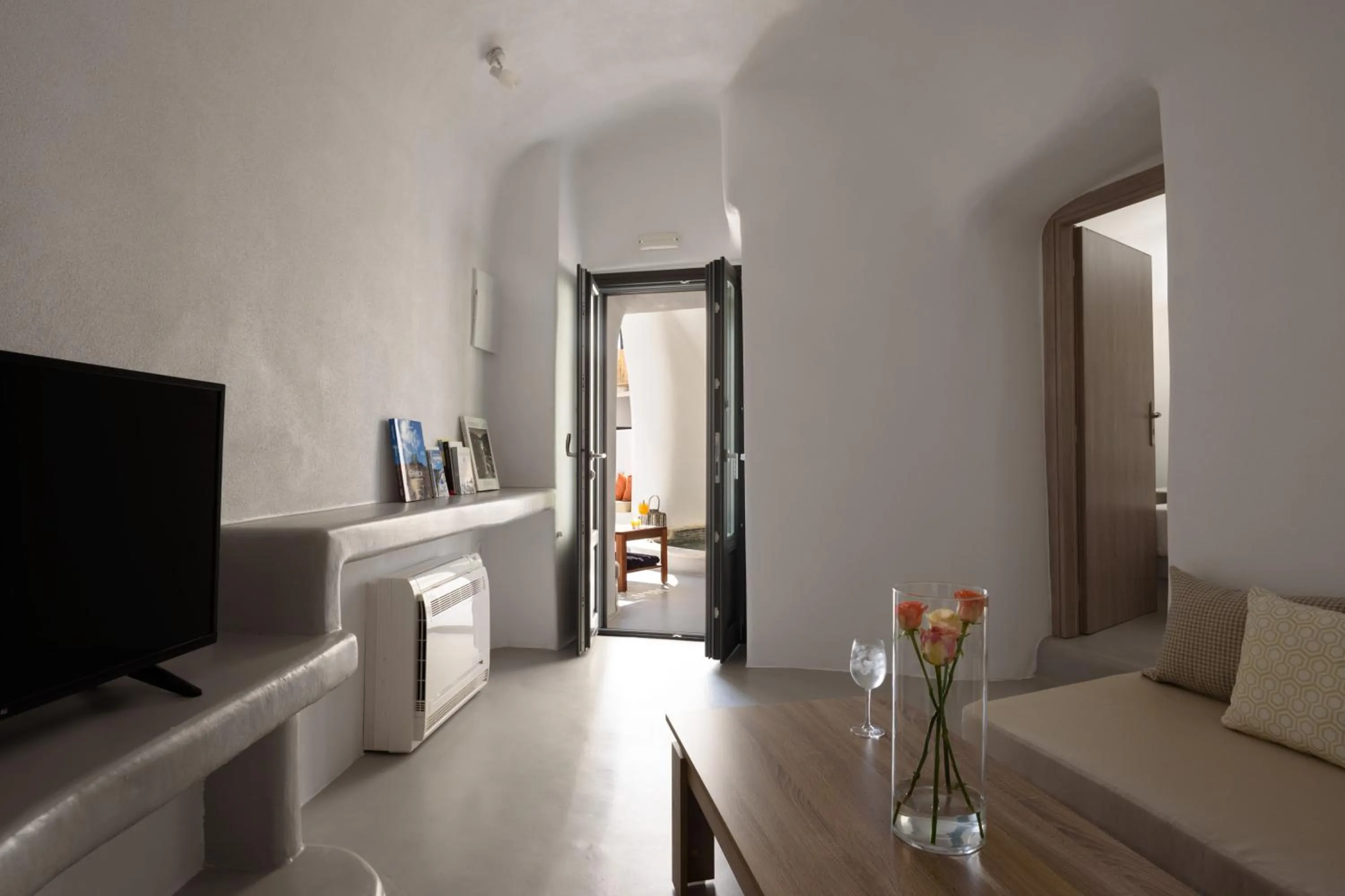 Living room in White Dream Suites