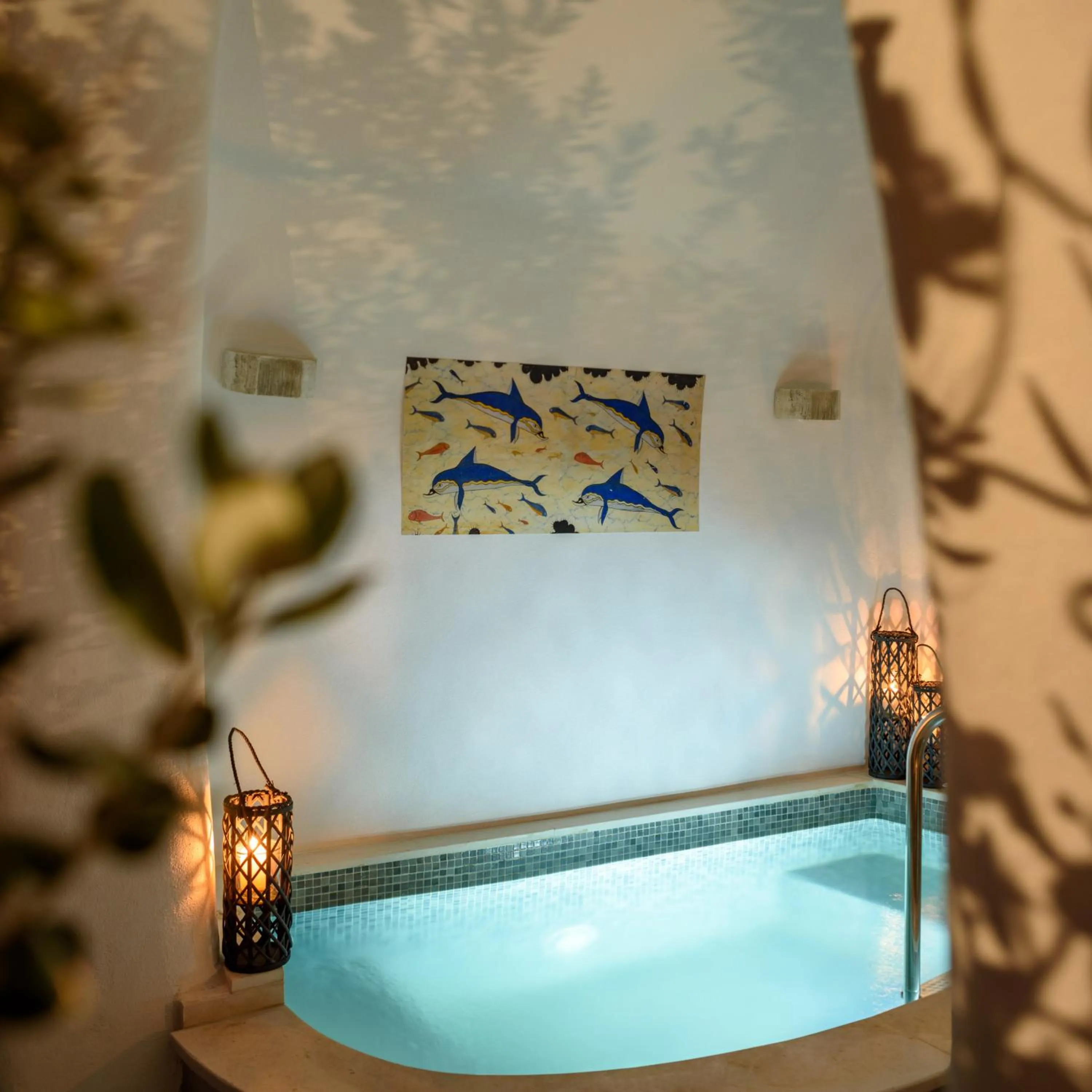 Swimming pool in White Dream Suites