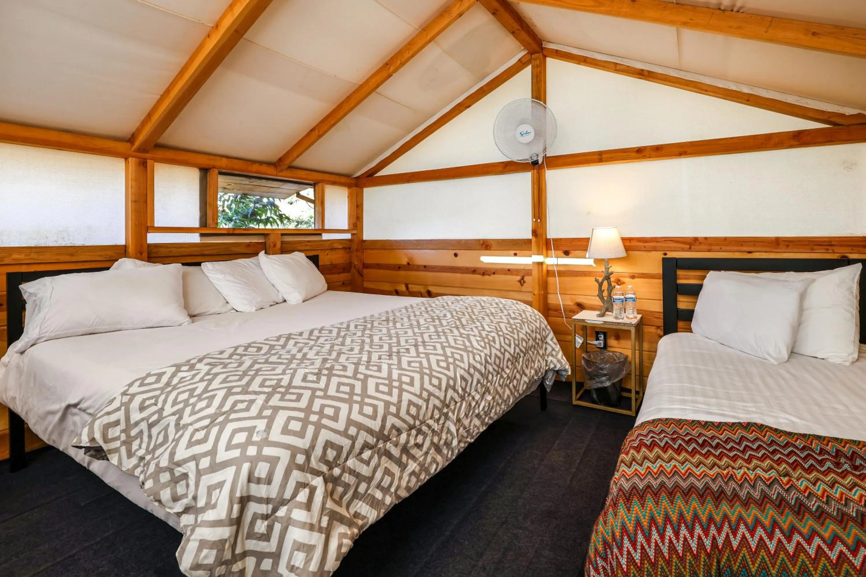 Bed in SoCal Camping