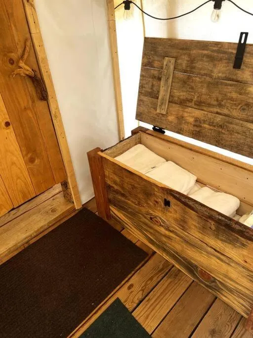 Shower in SoCal Camping