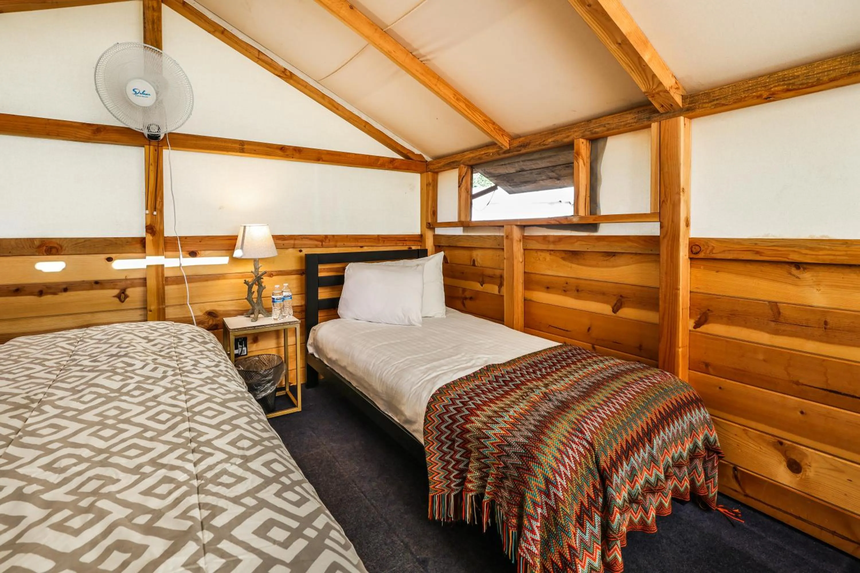 Bed in SoCal Camping