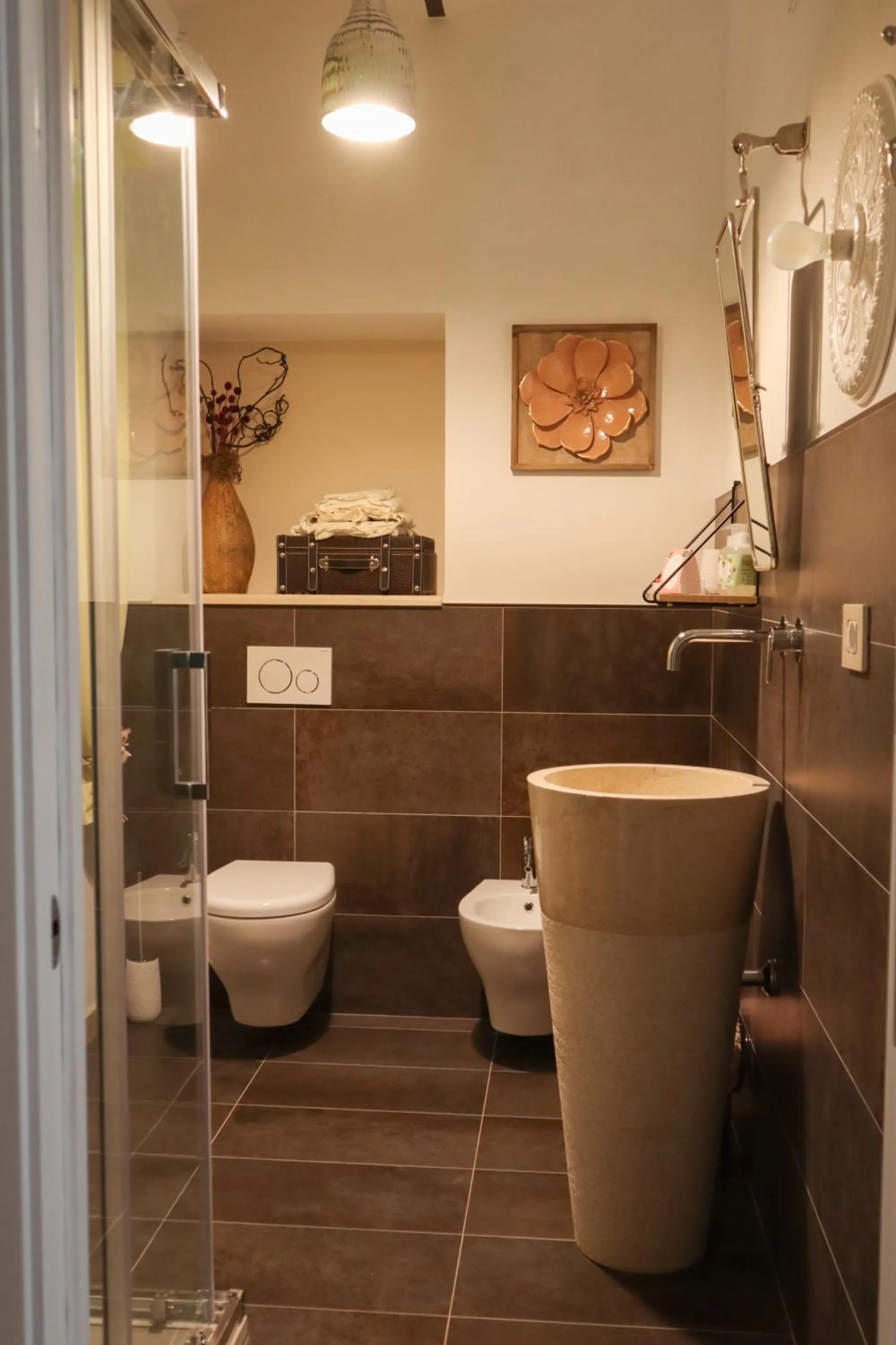 Bathroom in B&B La Taccola