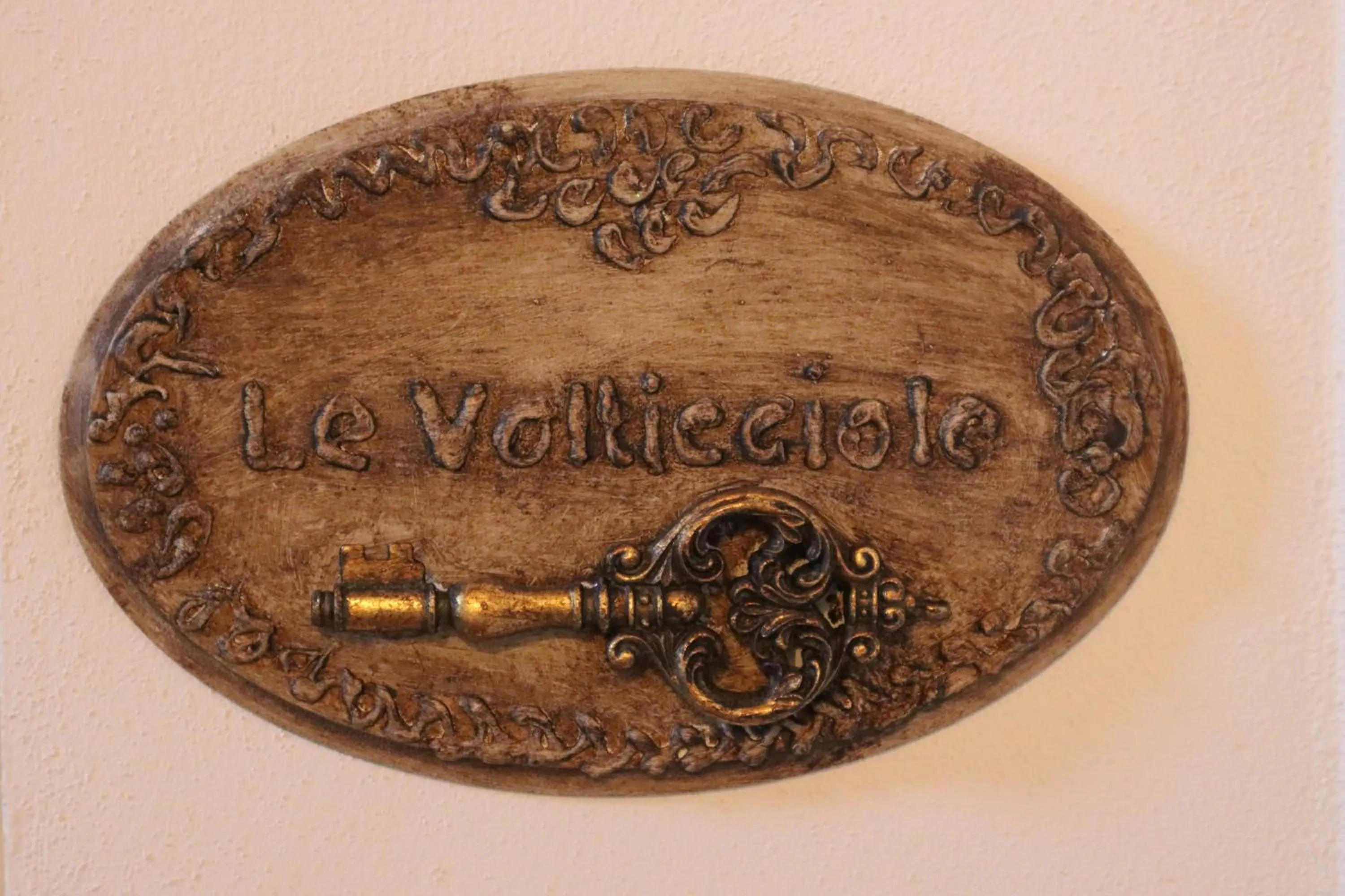 Decorative detail in B&B La Taccola