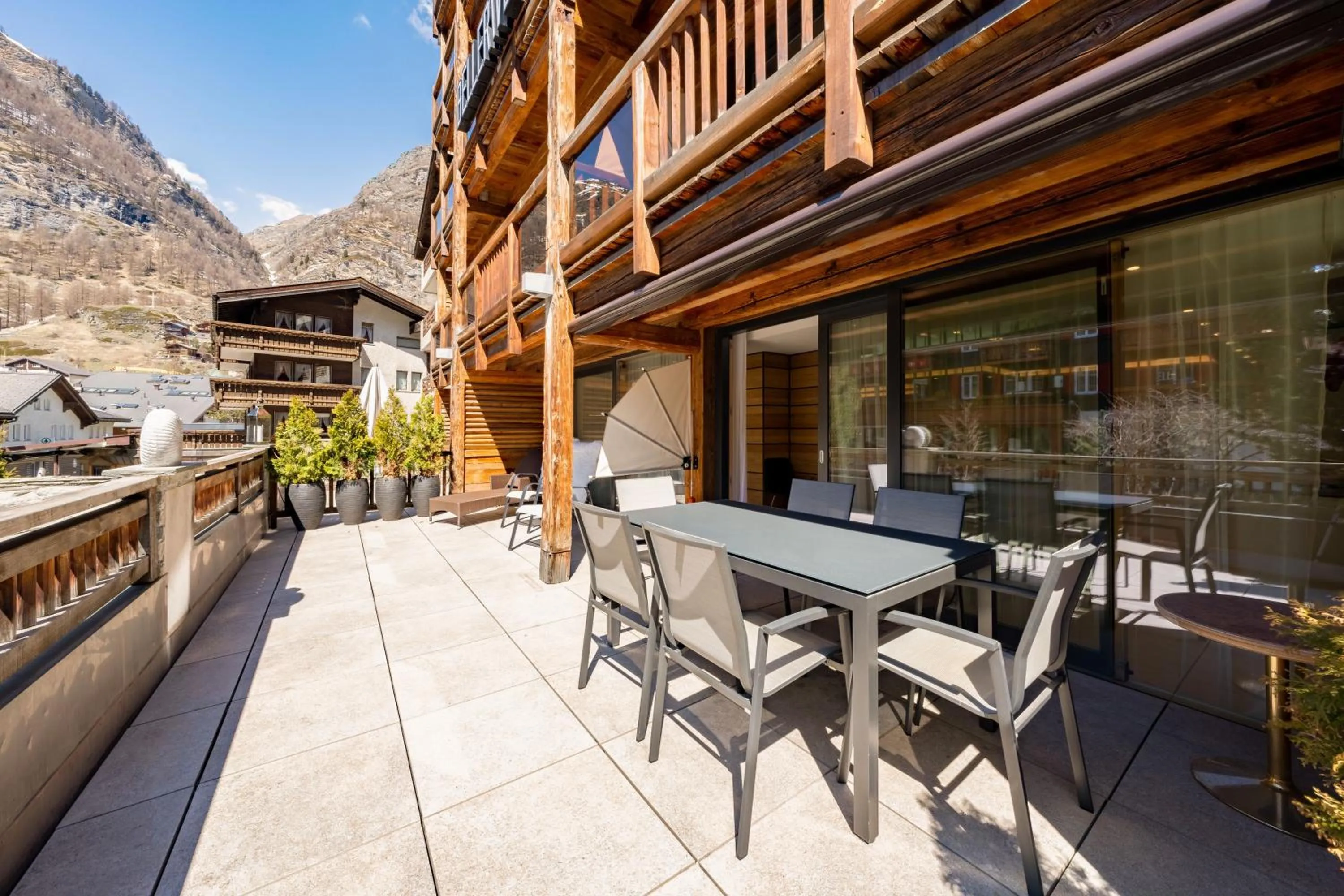 Balcony/Terrace in Hotel Bellerive