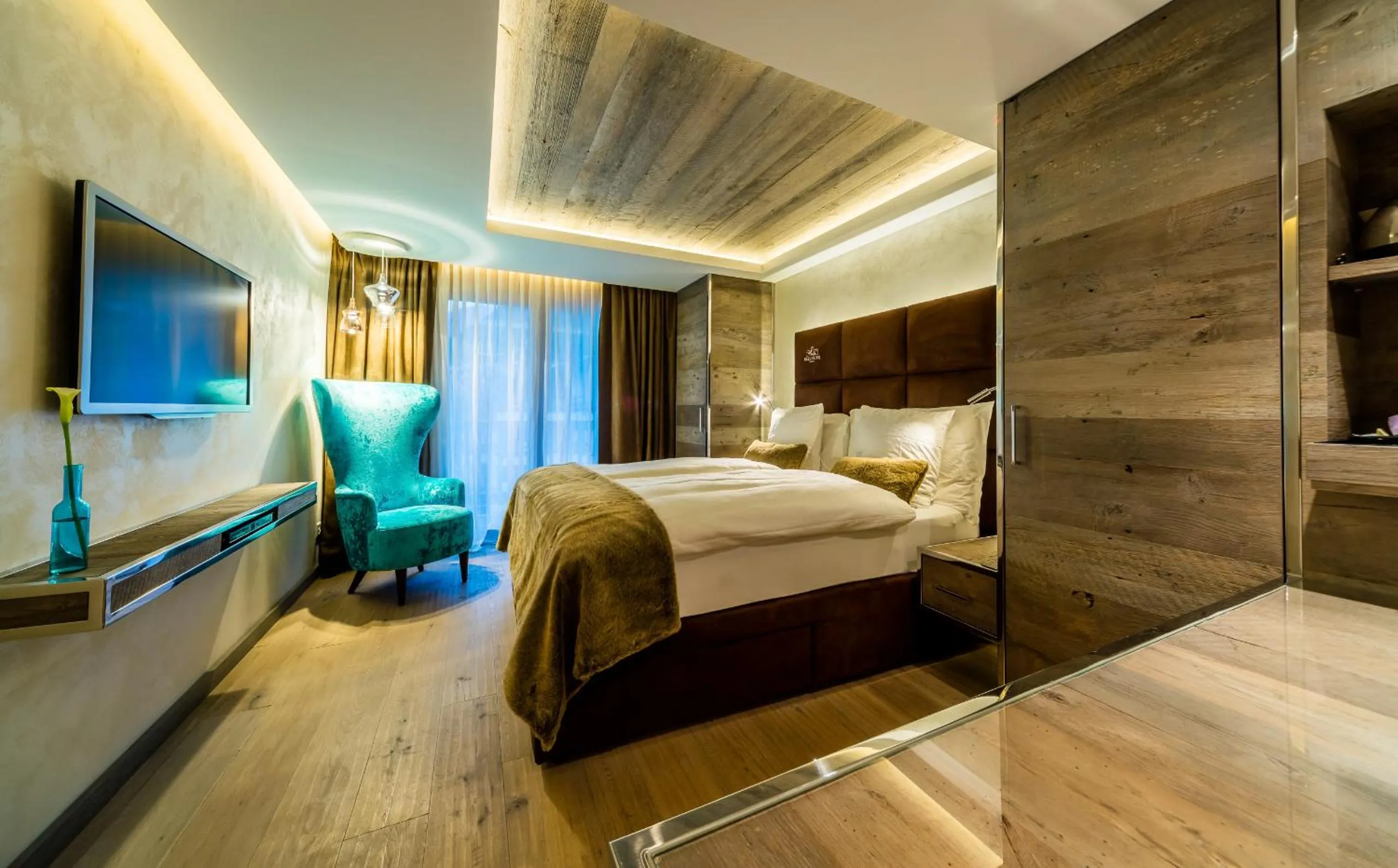 Photo of the whole room, Bed in Hotel Bellerive