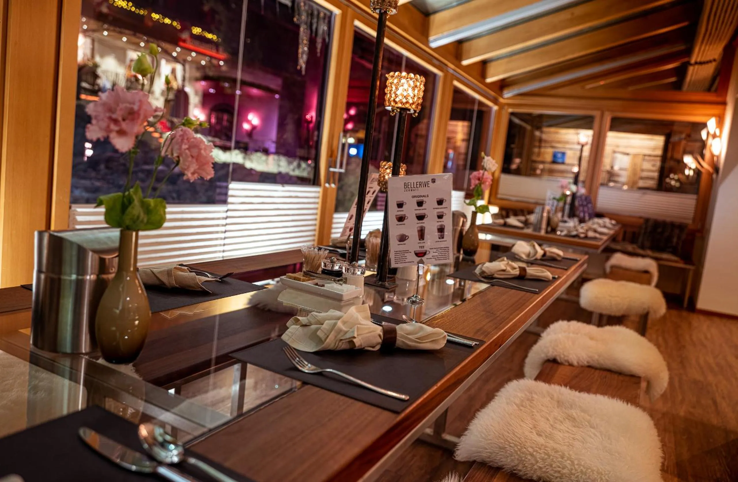 Food and drinks in Hotel Bellerive