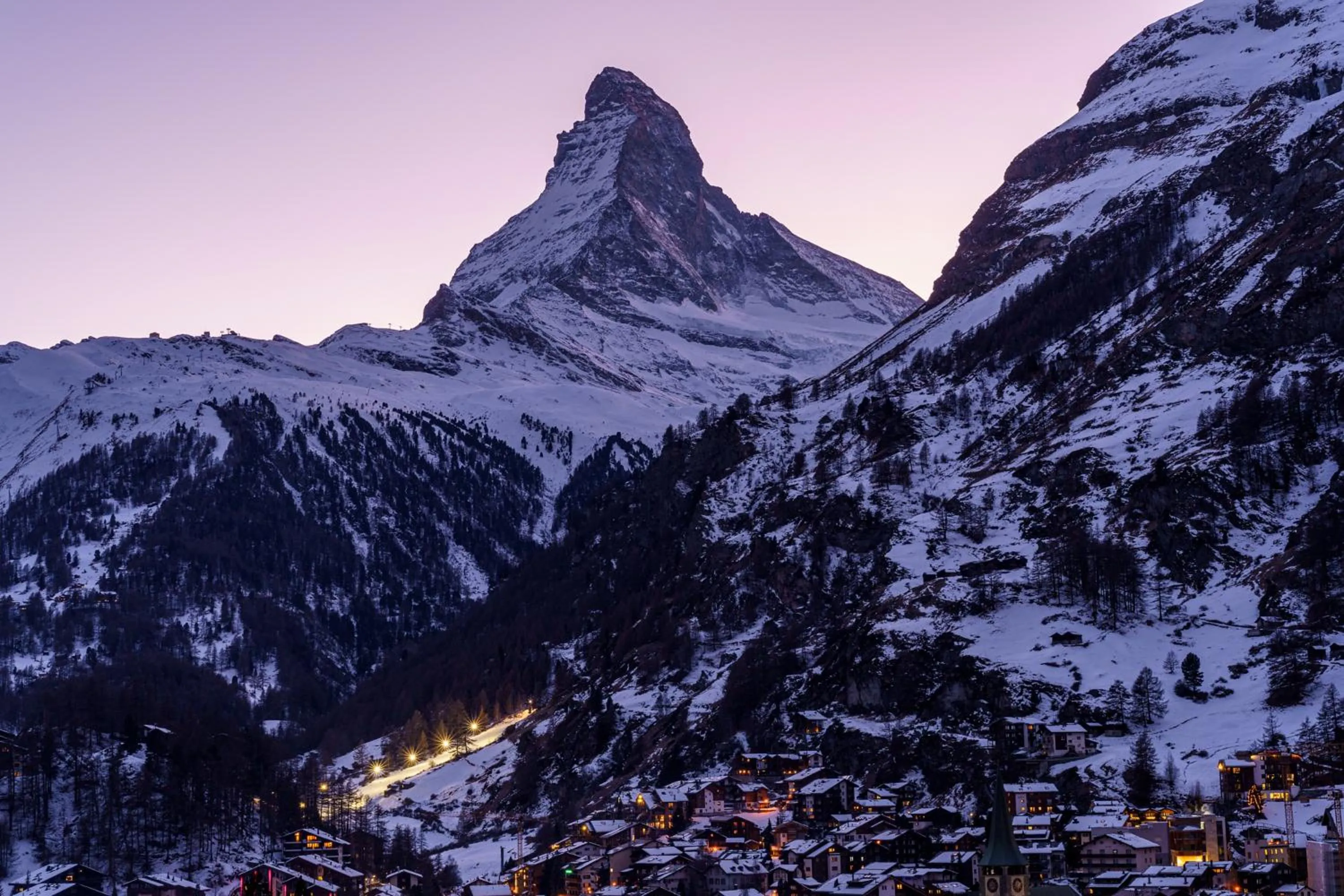 Mountain view in Hotel Alpenroyal