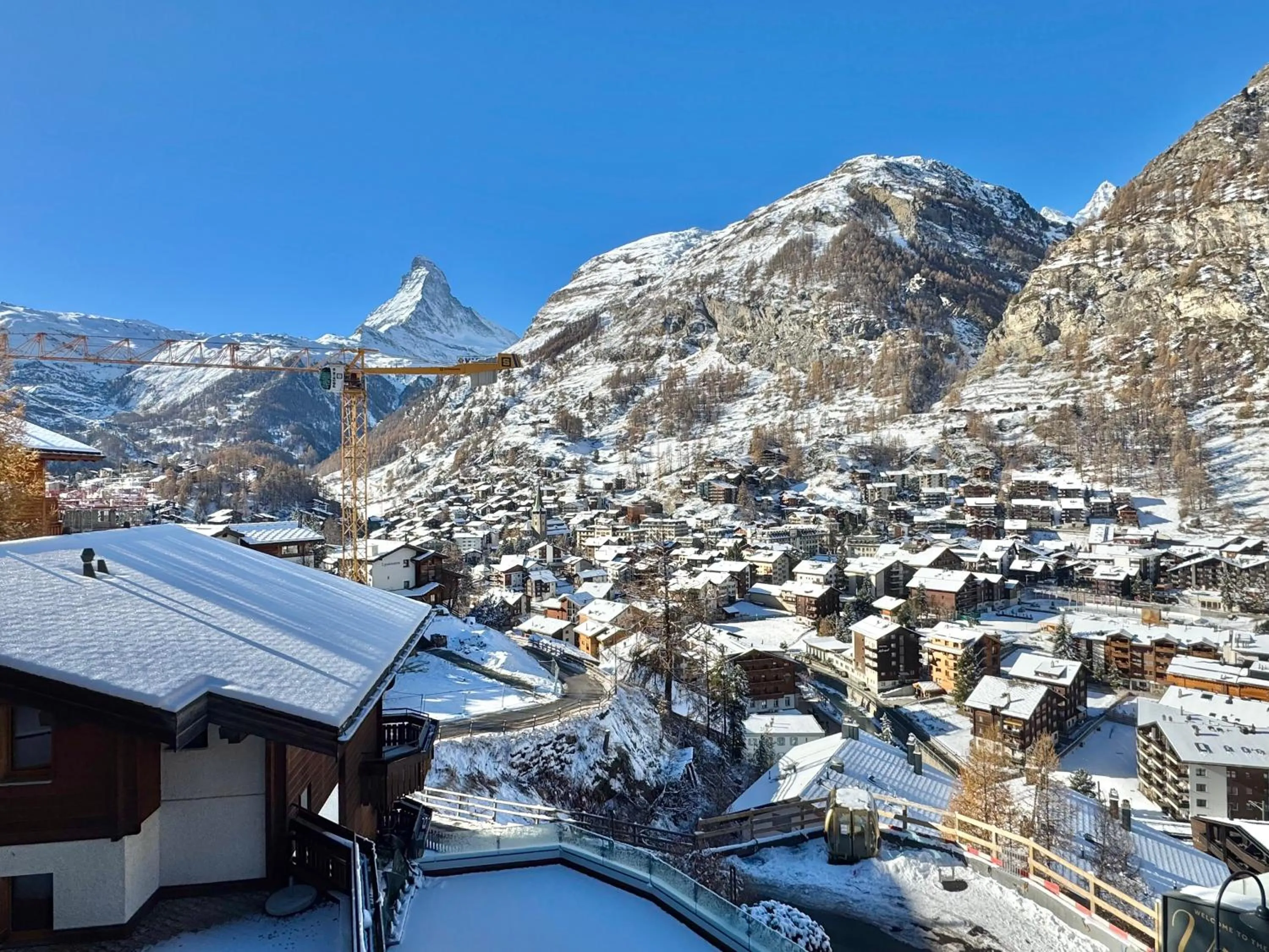 View (from property/room) in Hotel Alpenroyal