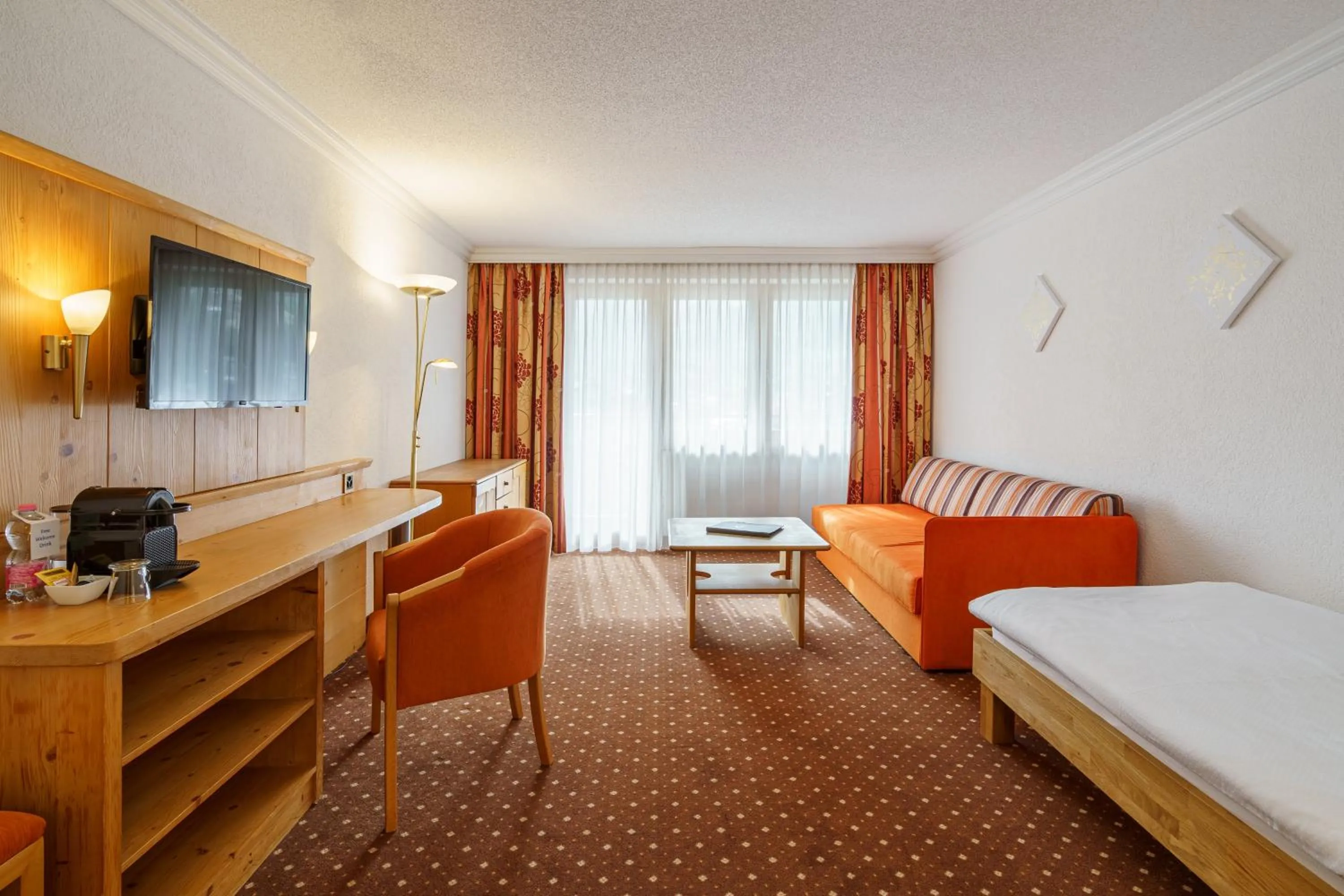 Photo of the whole room, Bed in Hotel Alpenroyal