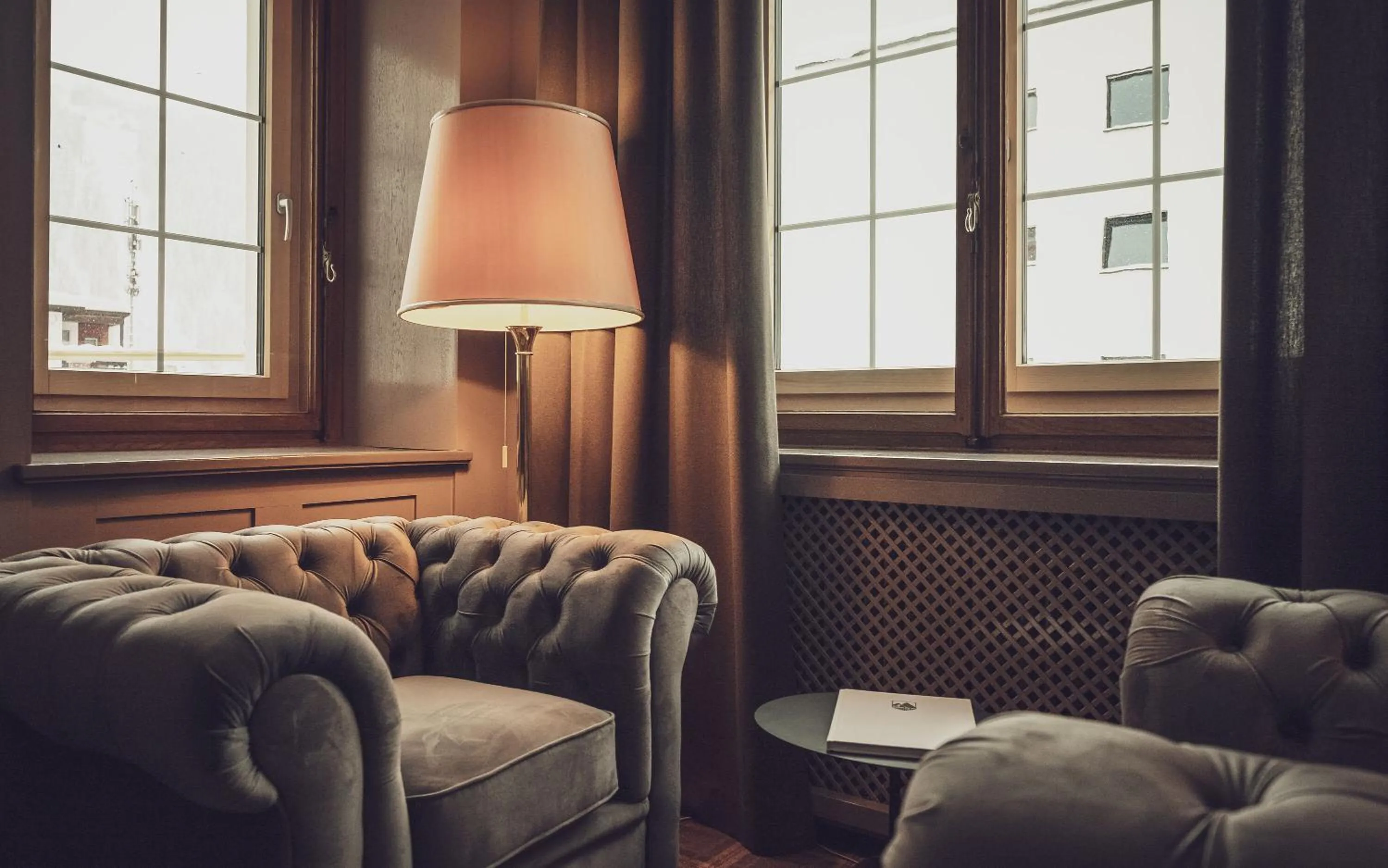 Communal lounge/ TV room in Hotel National by Mountain Hotels