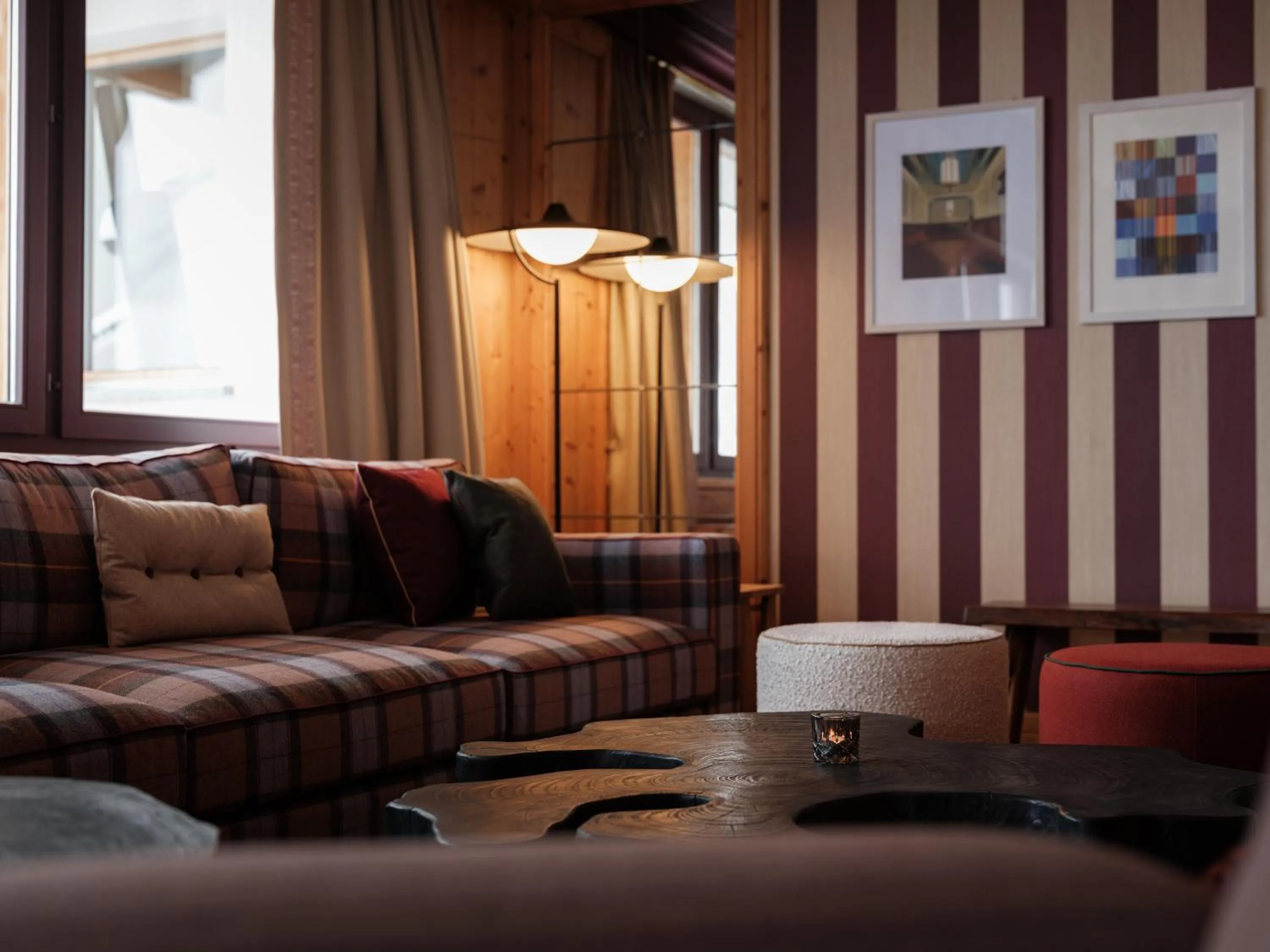 Seating area in Relais & Chateaux Schönegg