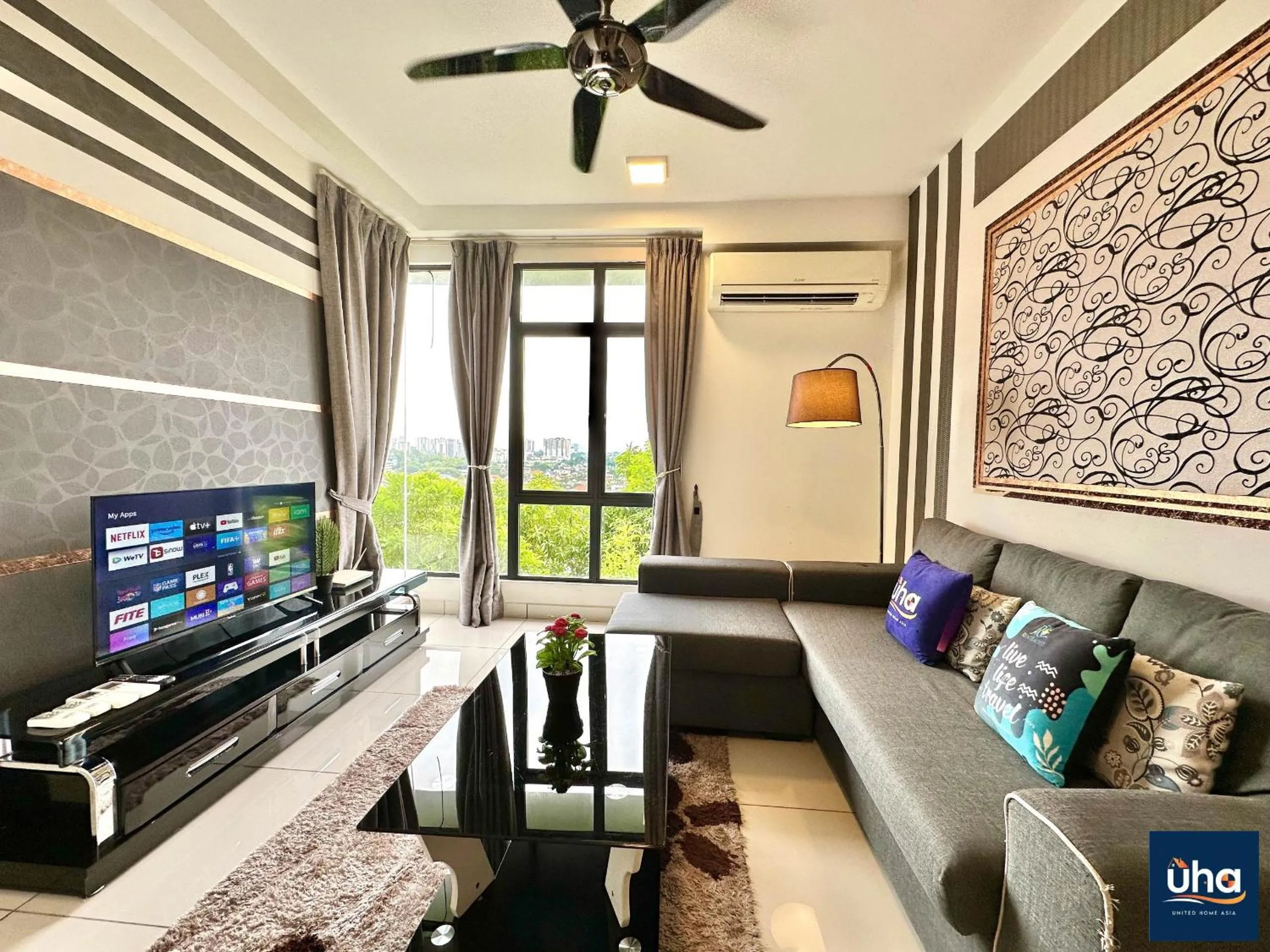 Living room in 1 Tebrau Residences By RR JBcity