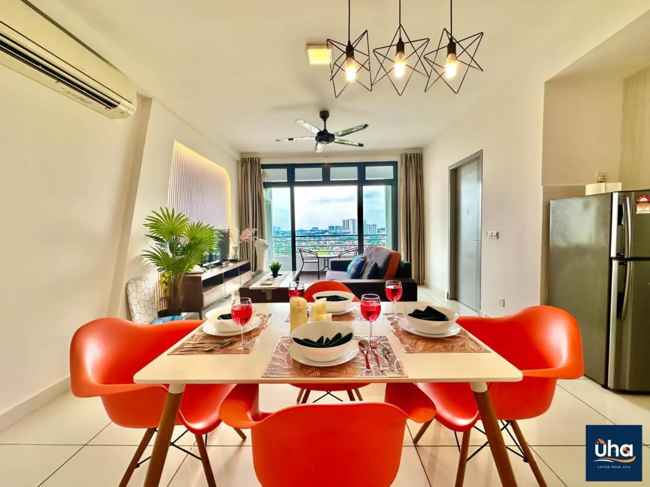 Kitchen or kitchenette in 1 Tebrau Residences By RR JBcity