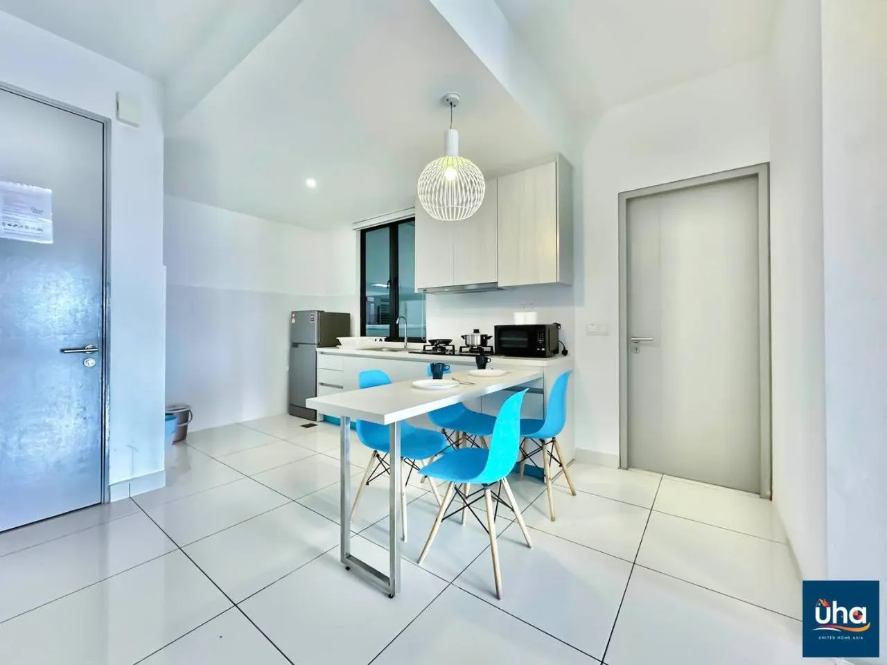 Kitchen or kitchenette in 1 Tebrau Residences By RR JBcity