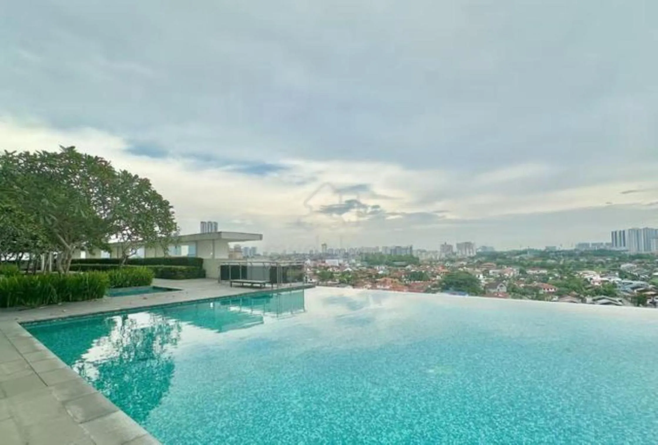 Swimming pool in 1 Tebrau Residences By RR JBcity