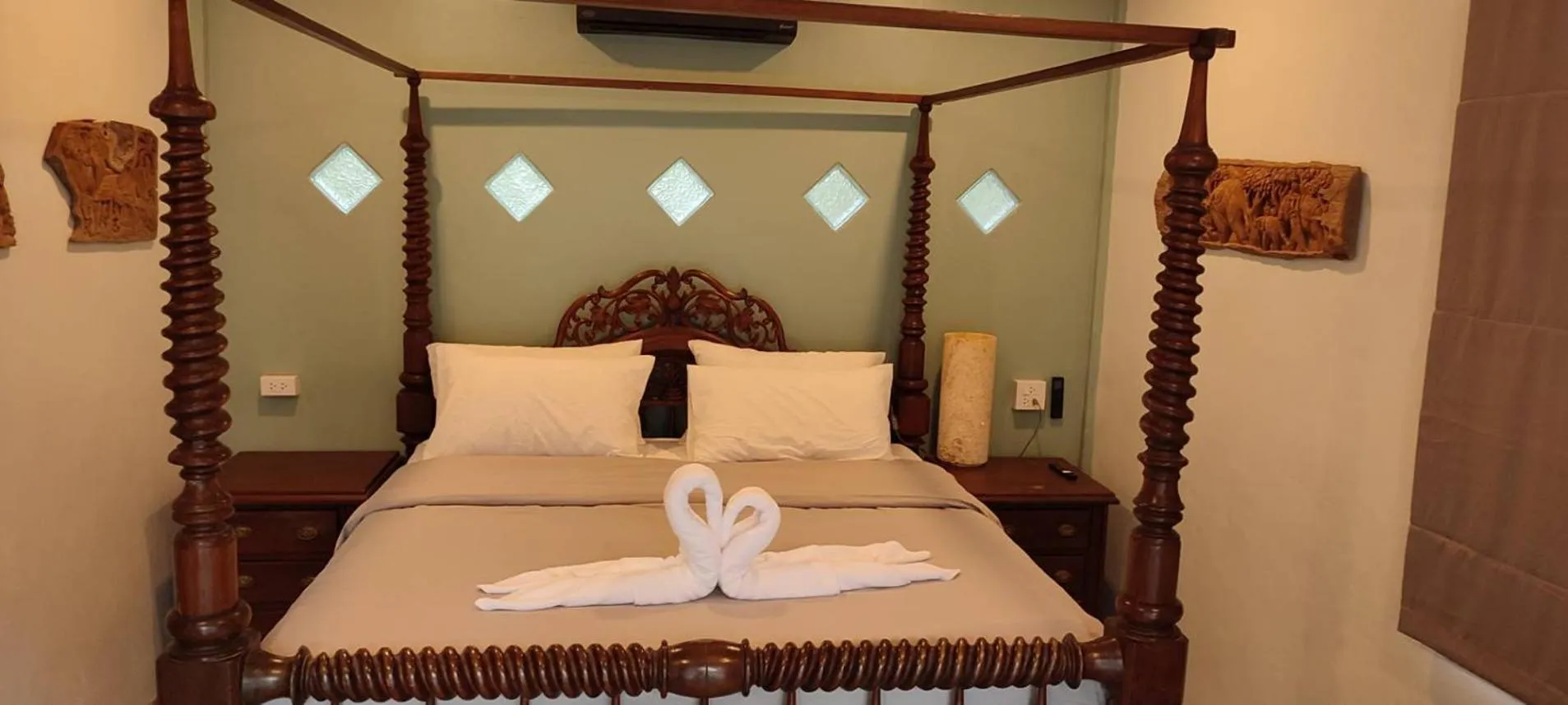 Bedroom, Bed in Kuba Bungalows