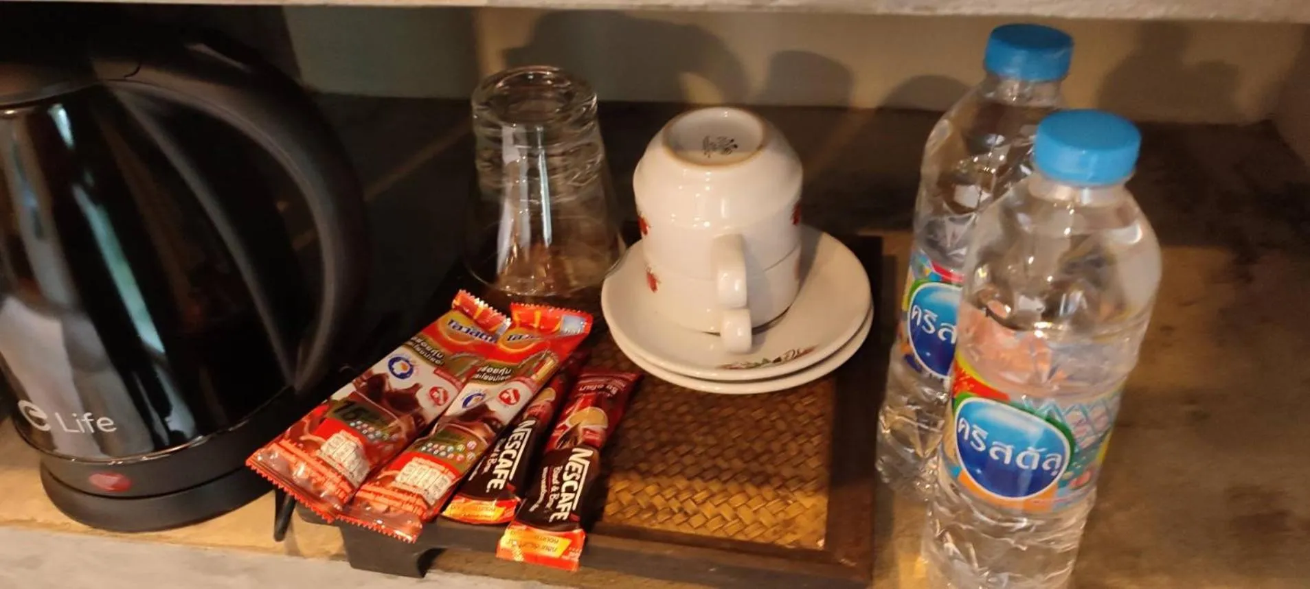 Coffee/tea facilities in Kuba Bungalows