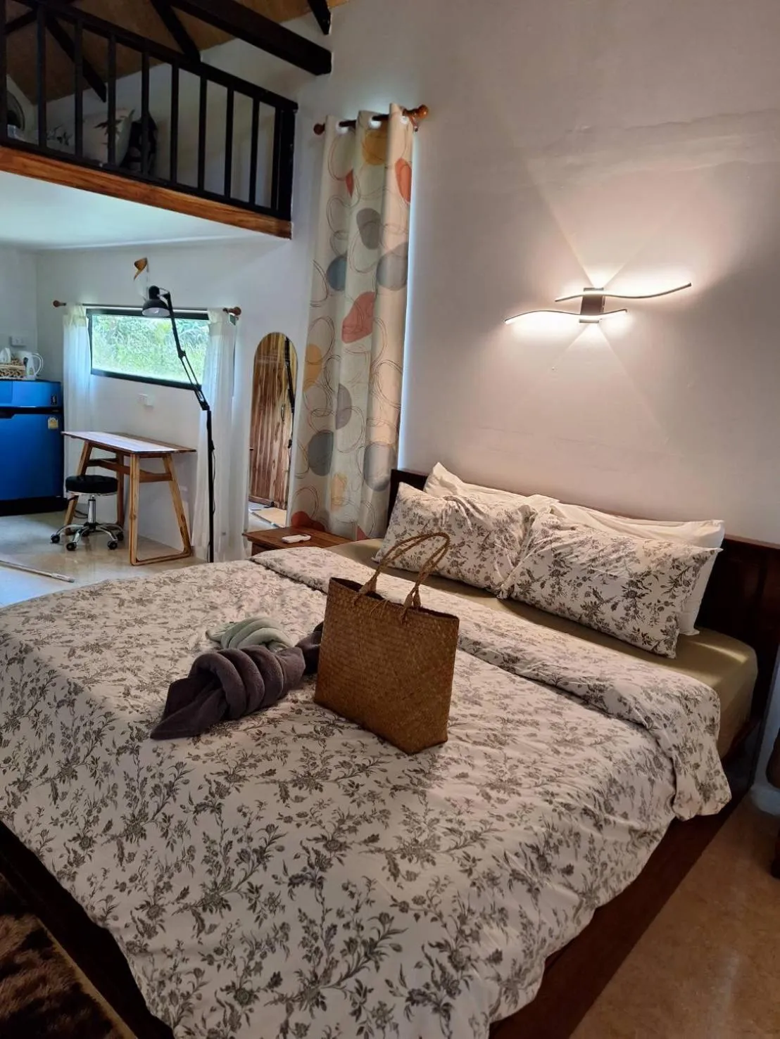 Photo of the whole room, Bed in Kuba Bungalows