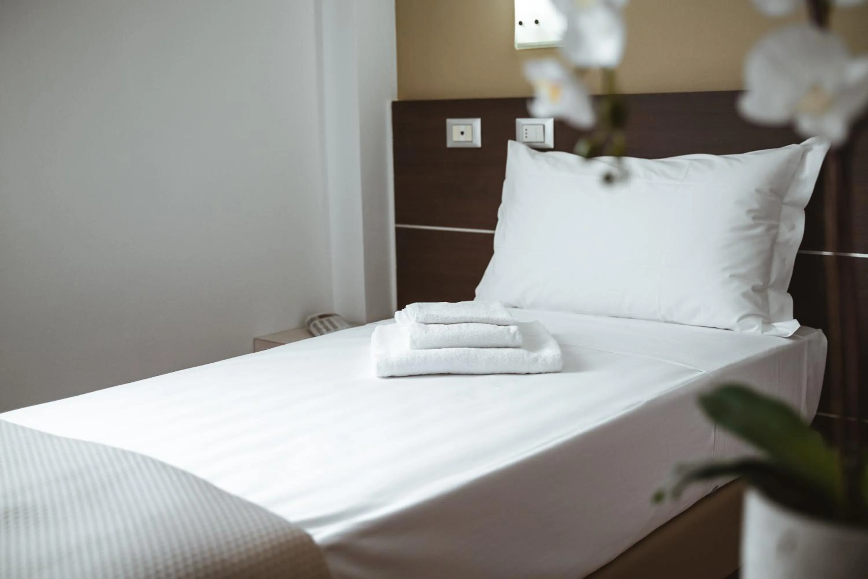 Bed in Albergo Commercio