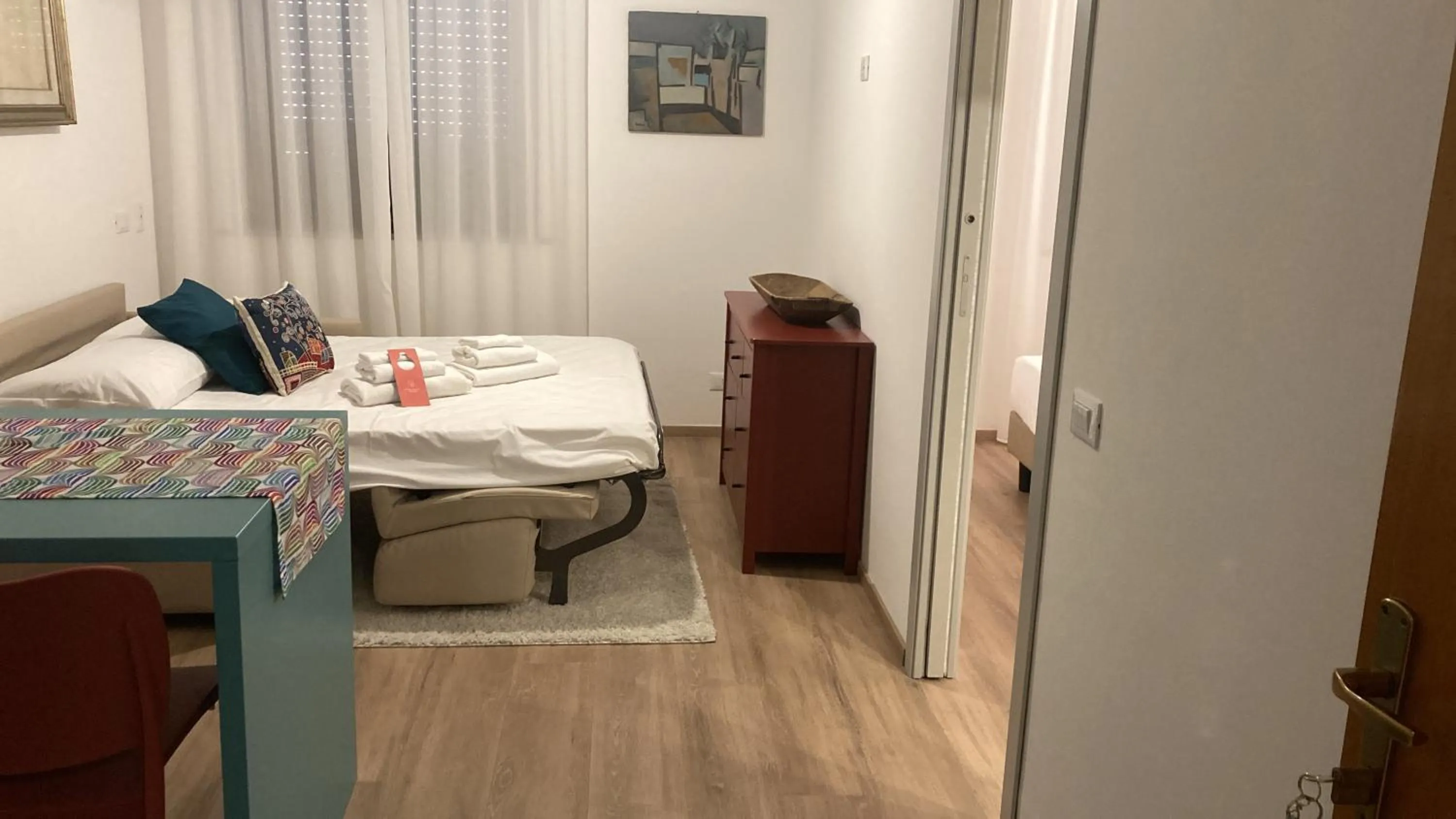 Bed in Albergo Commercio