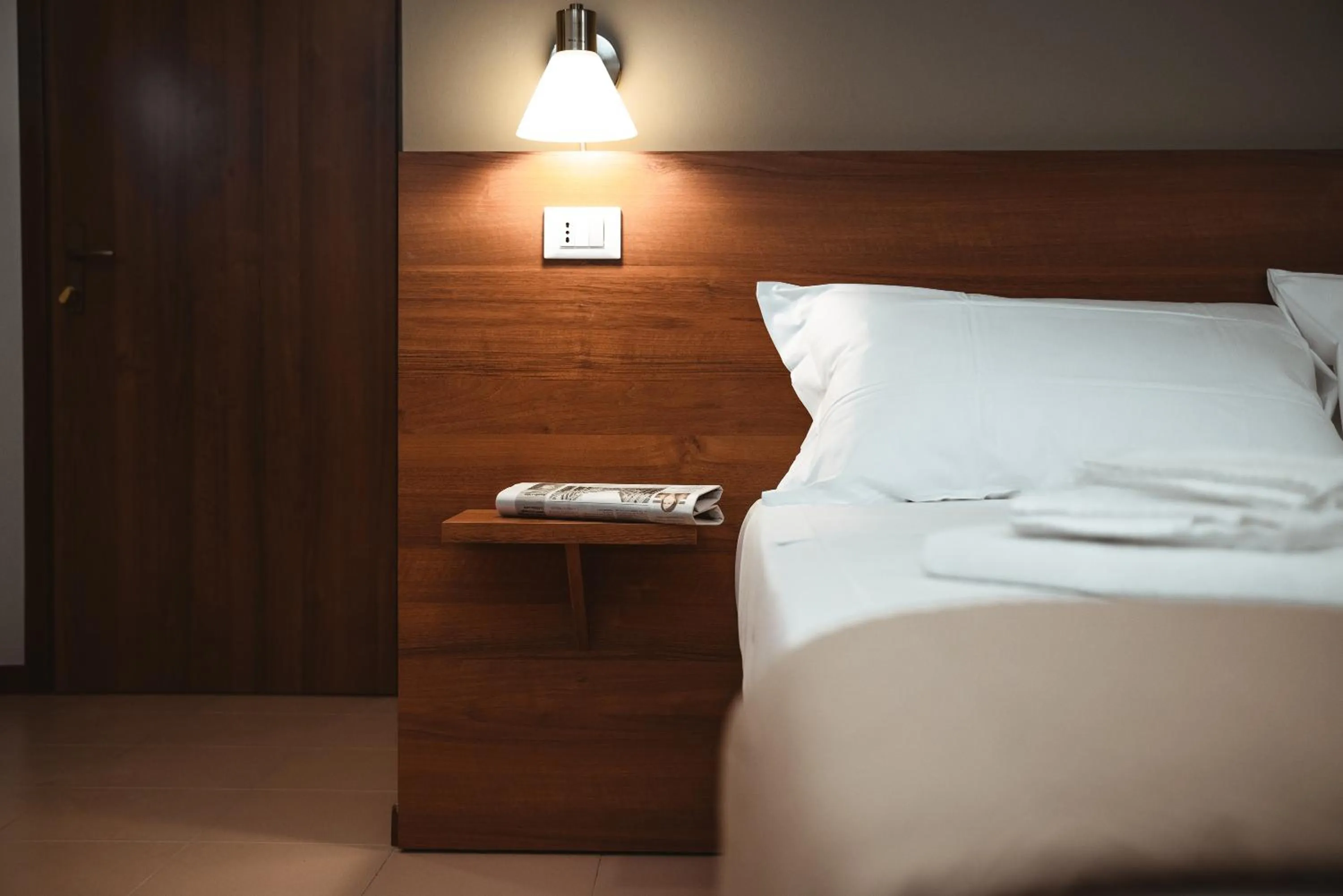 Bed in Albergo Commercio