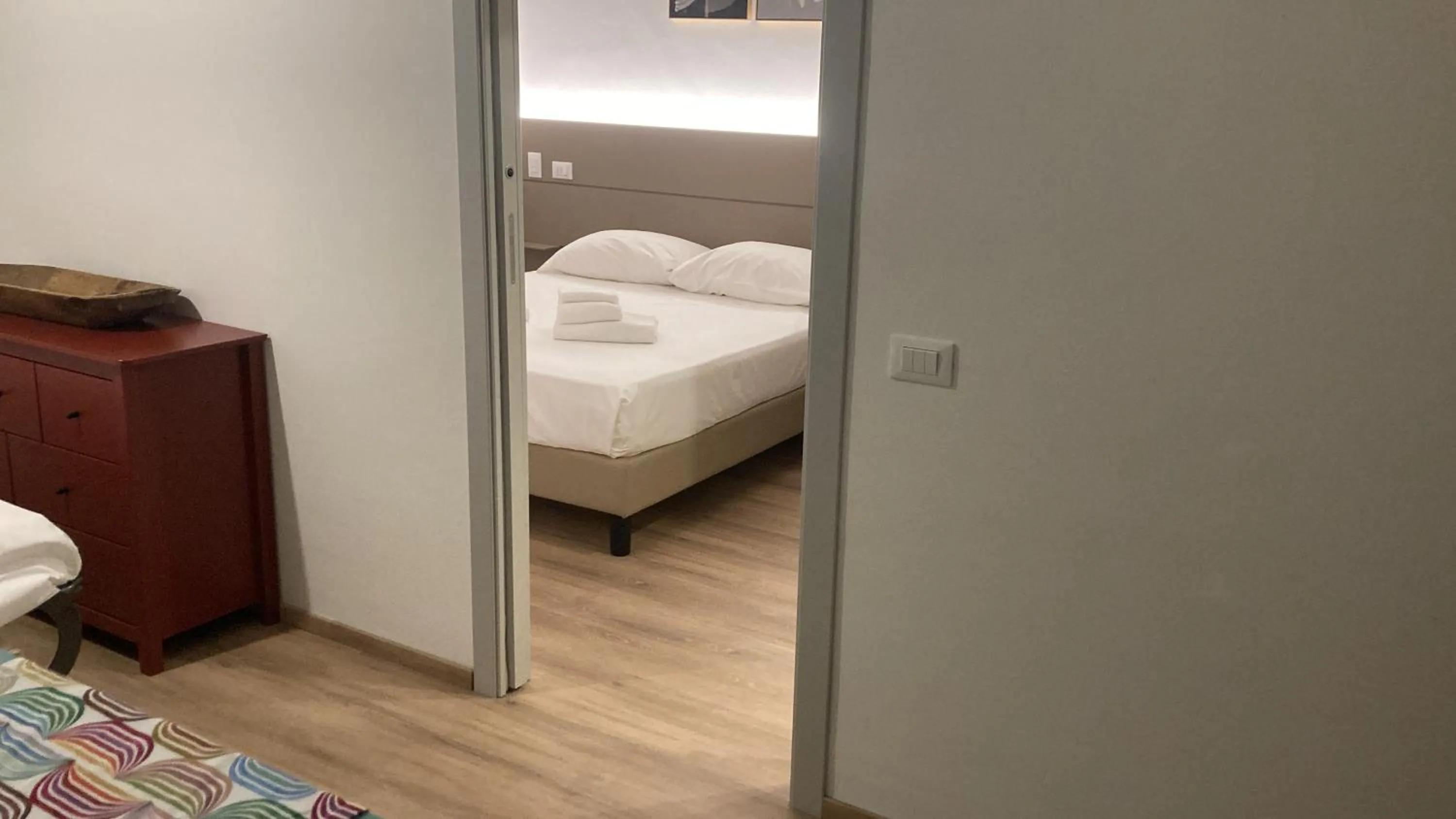 Bed in Albergo Commercio