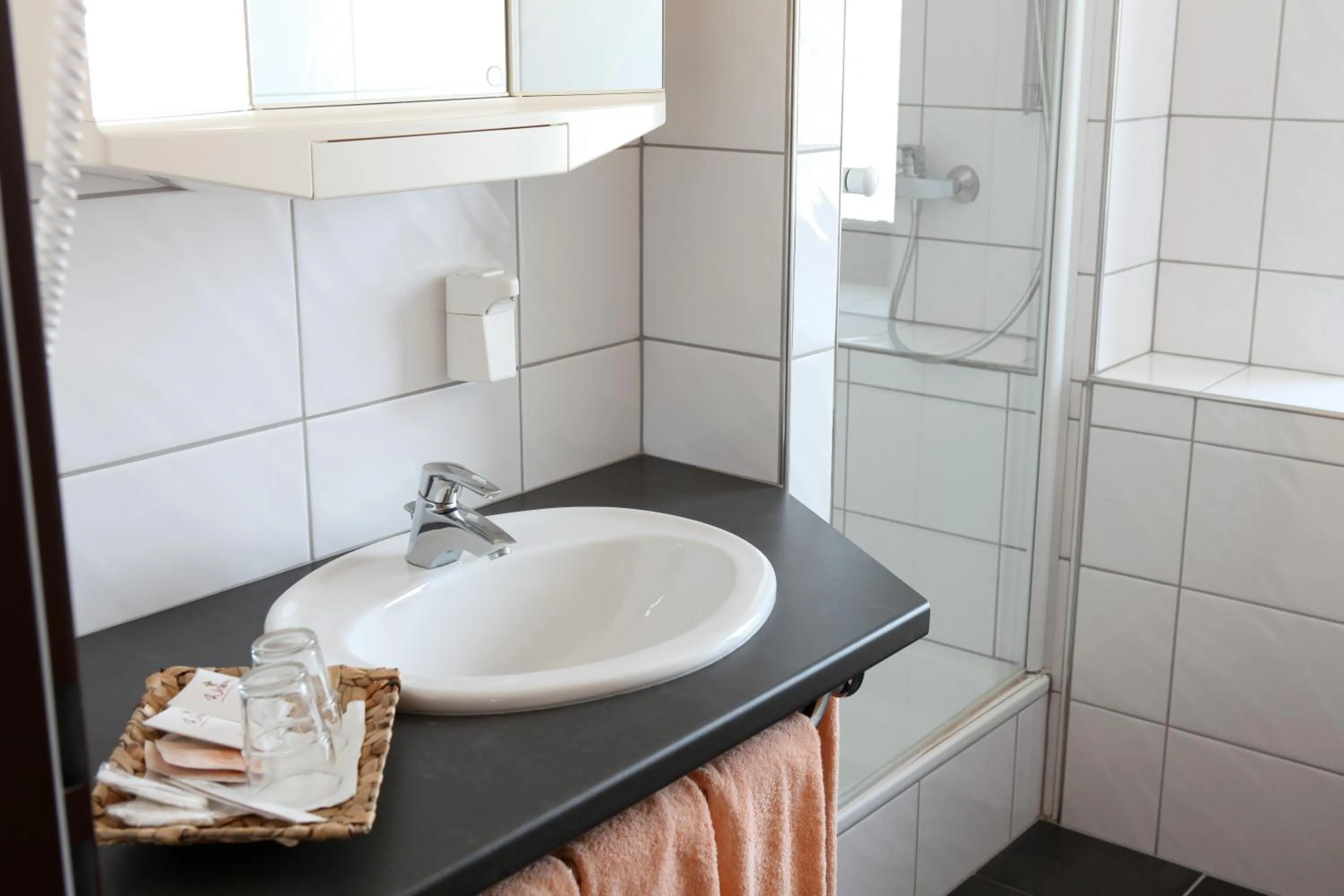 Bathroom in Akzent Hotel Oberhausen