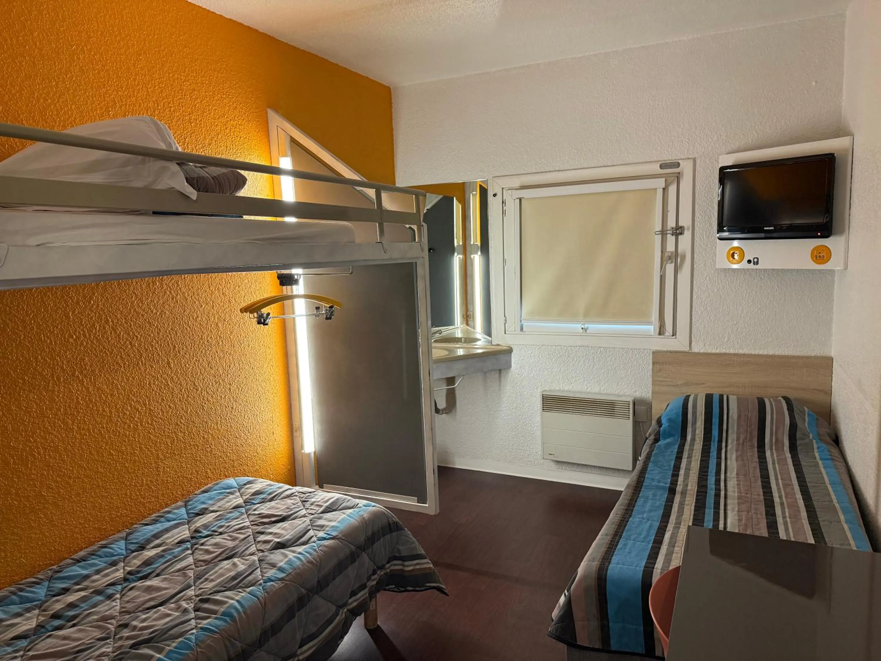 Bed in Hotel First Eco Dieppe