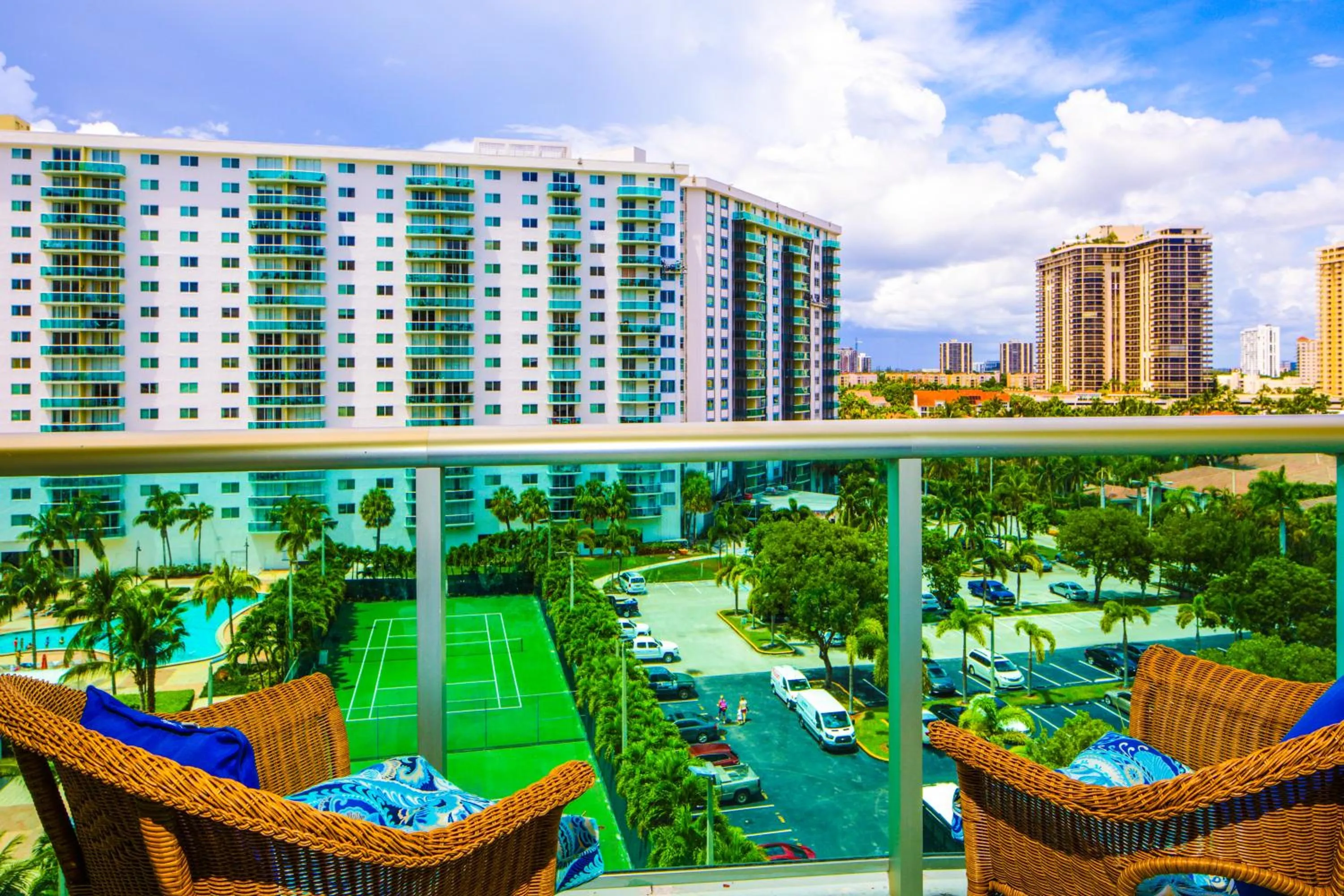 Patio in Sunny Isles Ocean Reserve Condo Apartments - 1BR #812