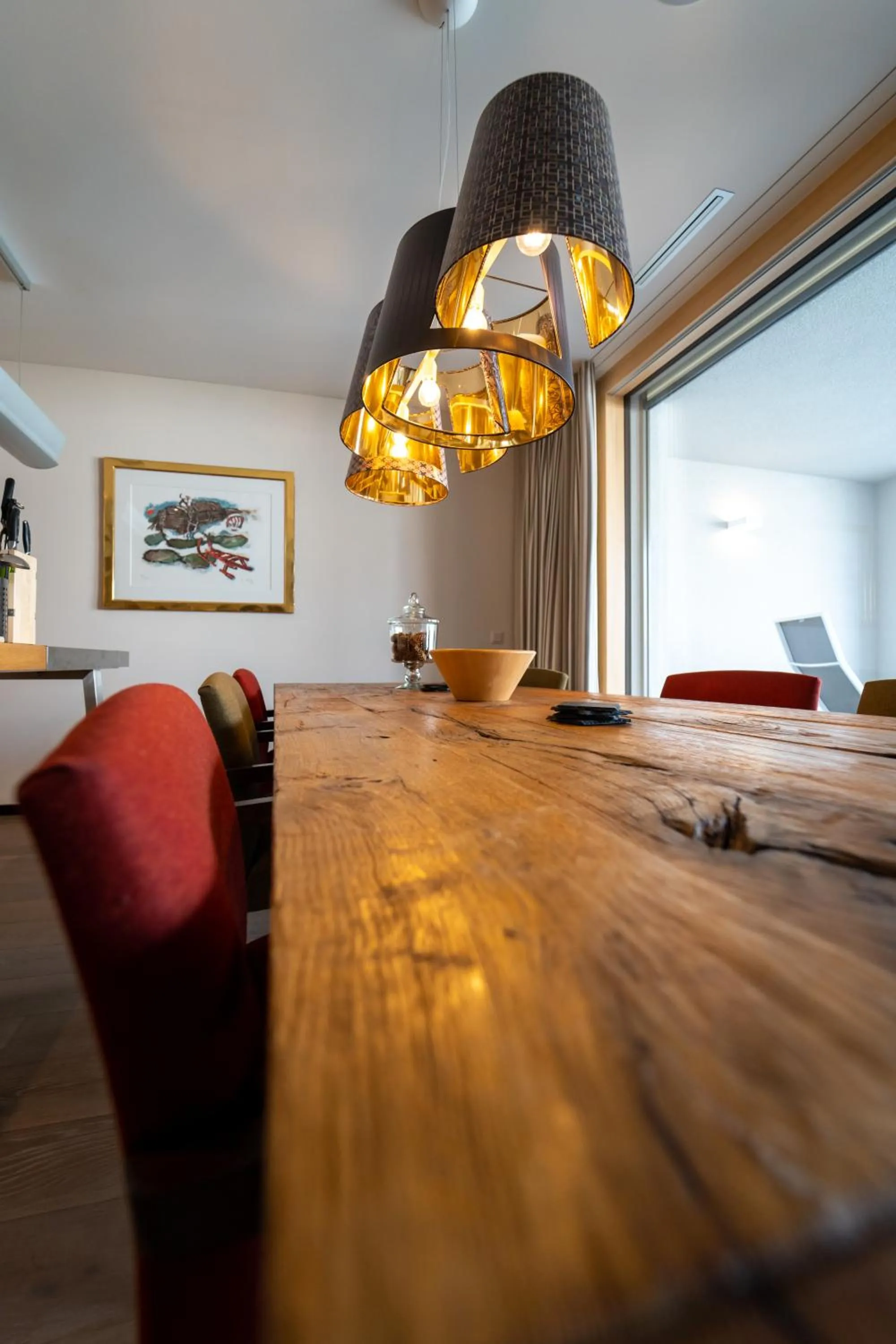 Dining area in Sporthotel Pontresina