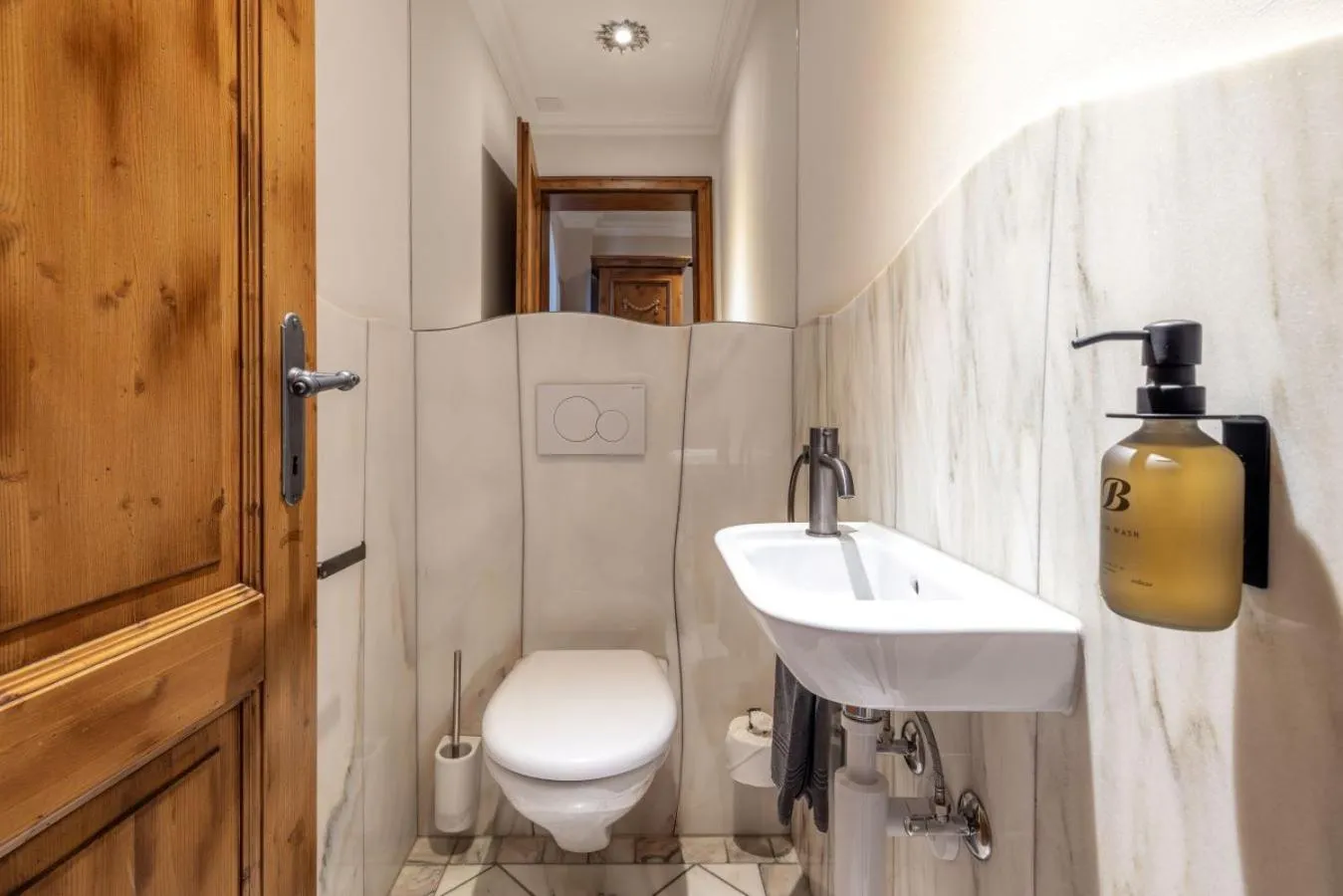 Toilet in BelArosa Suiten & Wellness