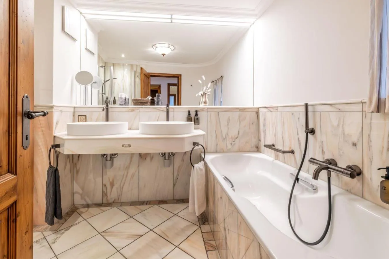 Bathroom in BelArosa Suiten & Wellness
