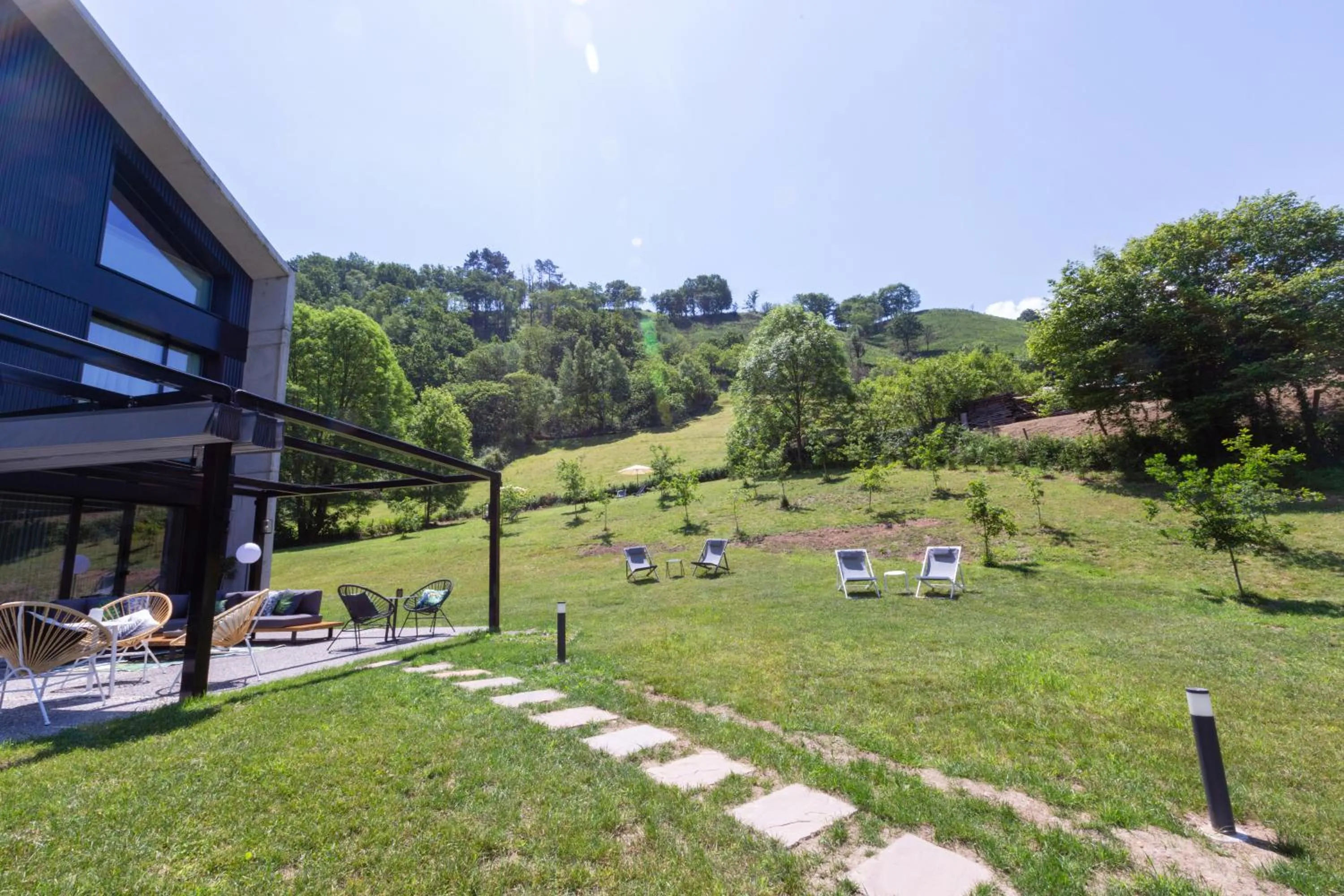 Garden in Hotel Ecos del Sella