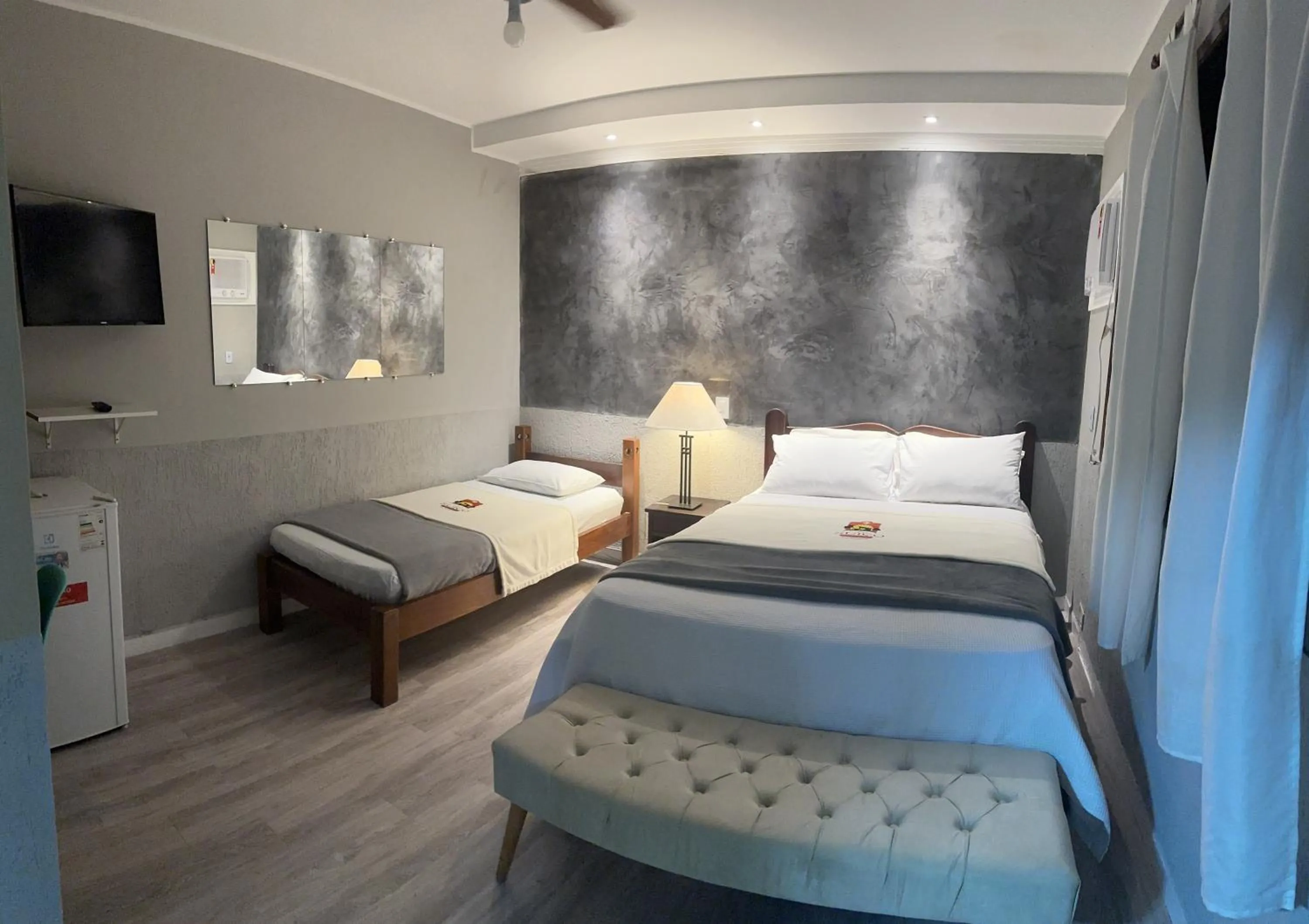 Bed in Pousada do Suiço