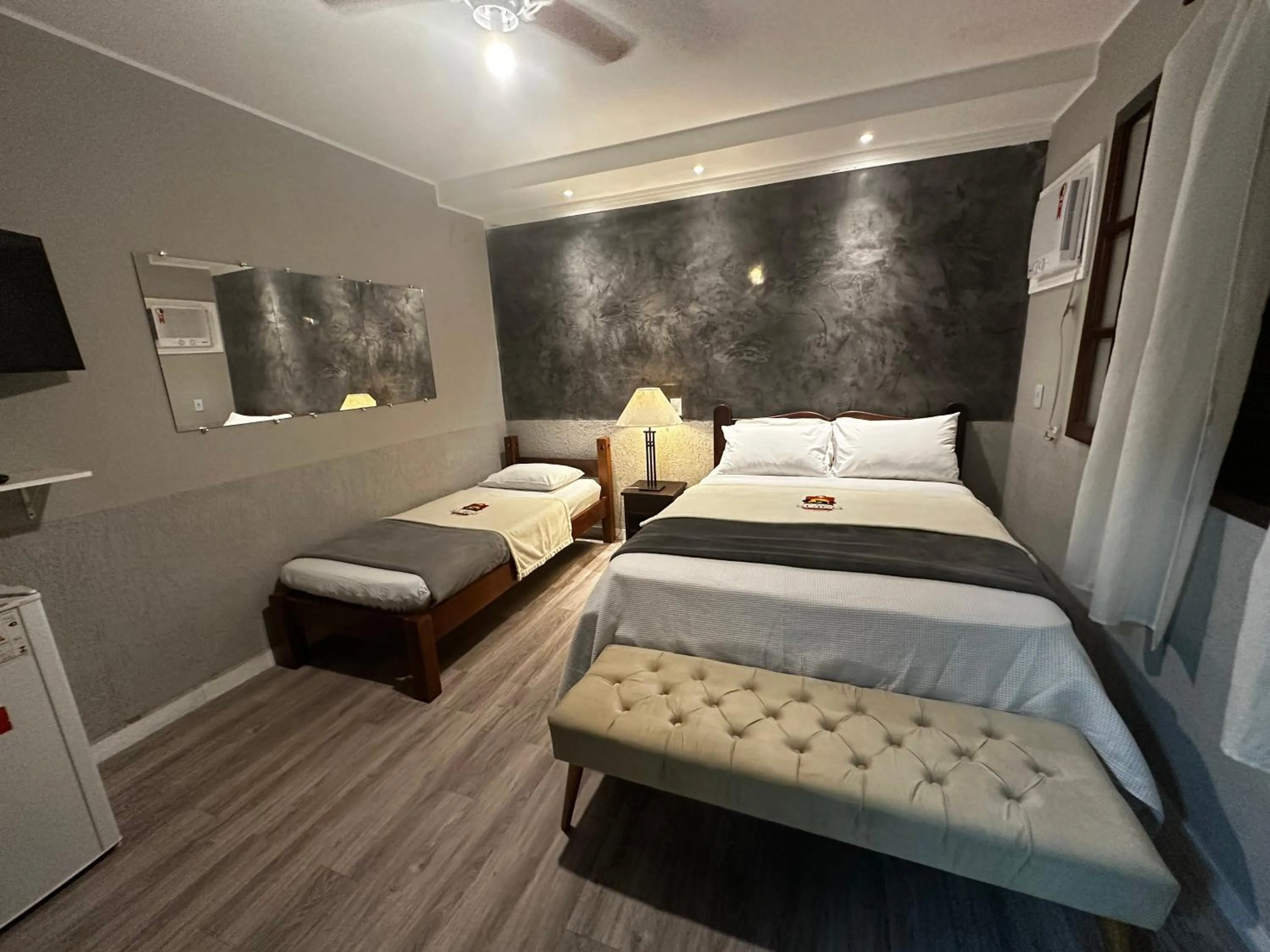 Bed in Pousada do Suiço