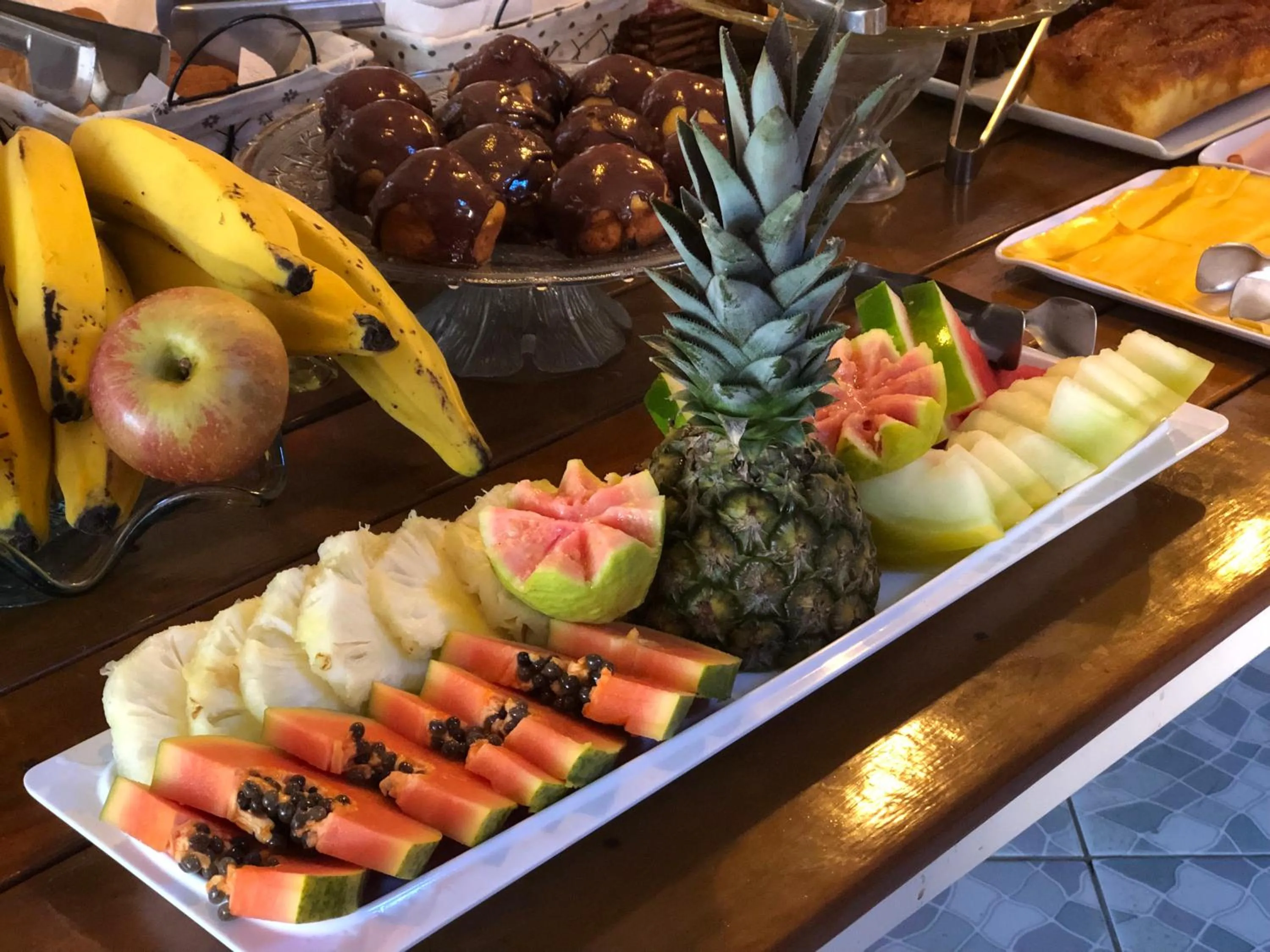 Food and drinks in Pousada do Suiço