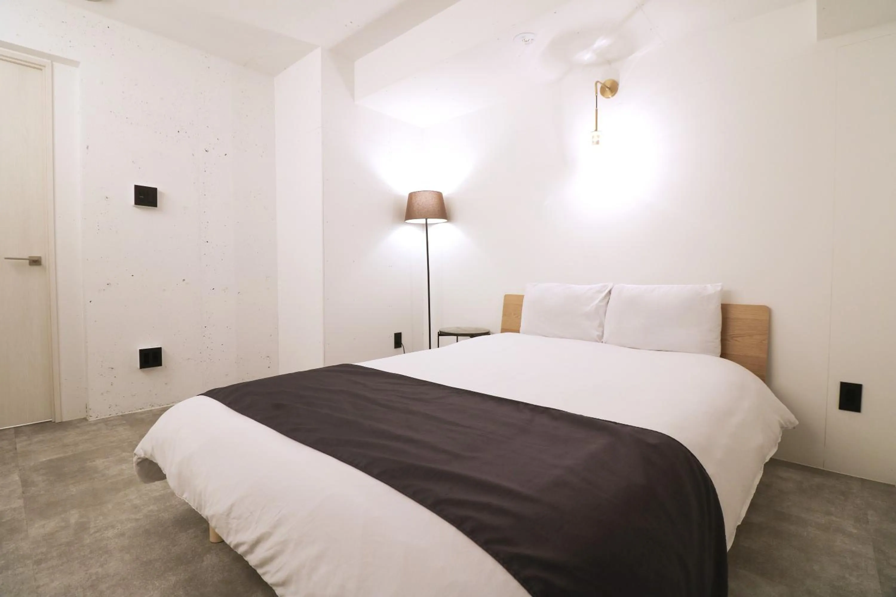 Bed in HOTEL WHEAT WACCA