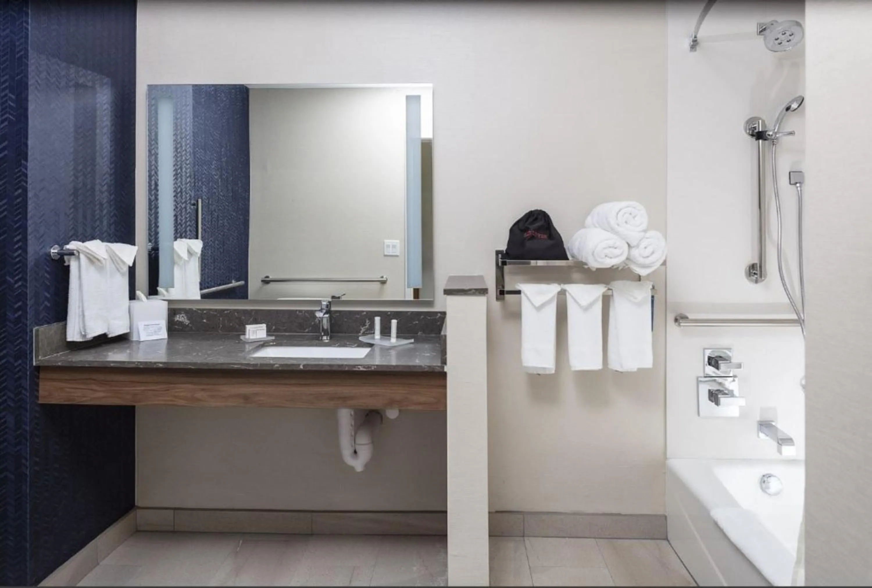 Shower in Fairfield Inn & Suites Monahans