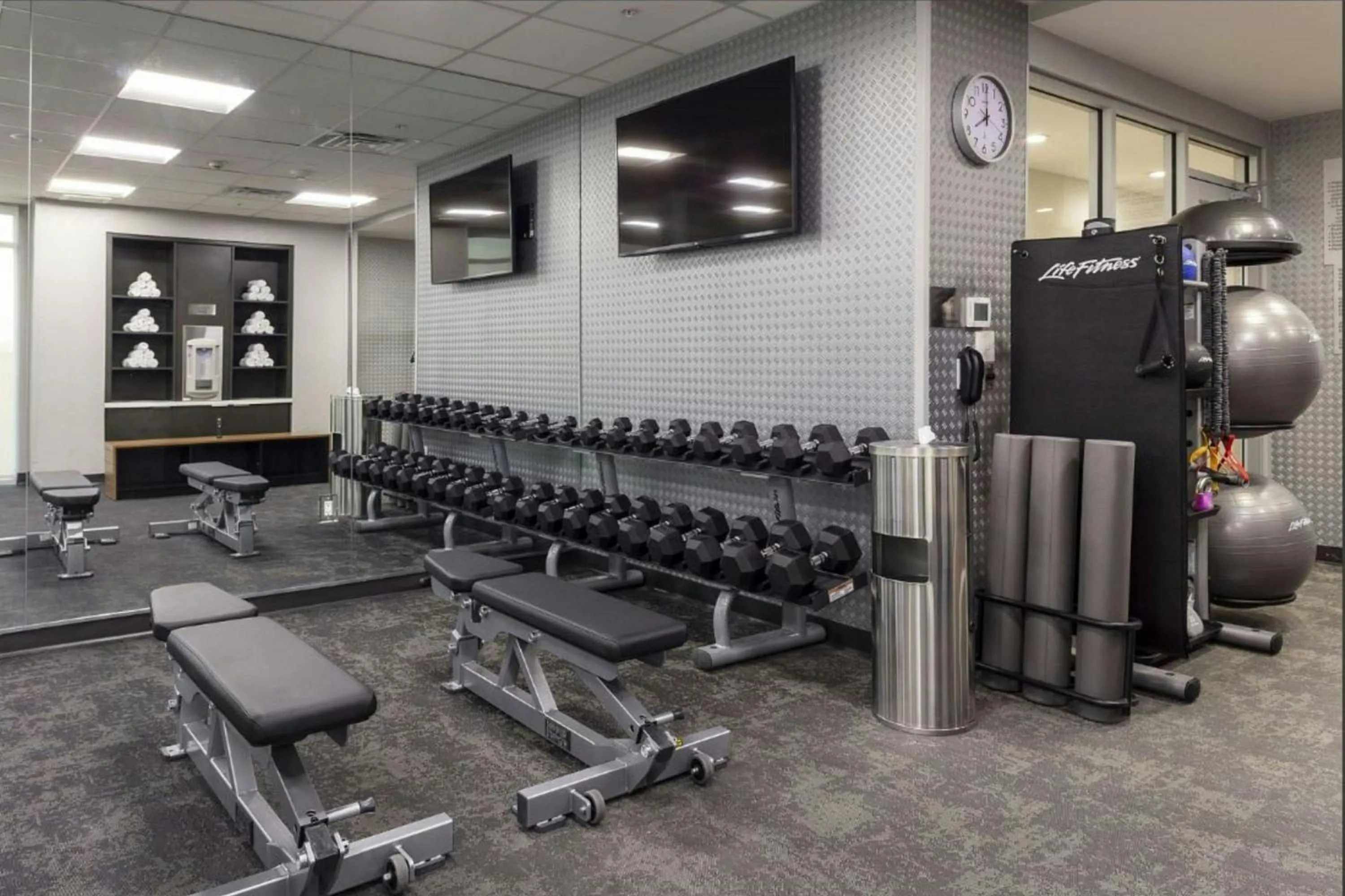 Fitness centre/facilities in Fairfield Inn & Suites Monahans