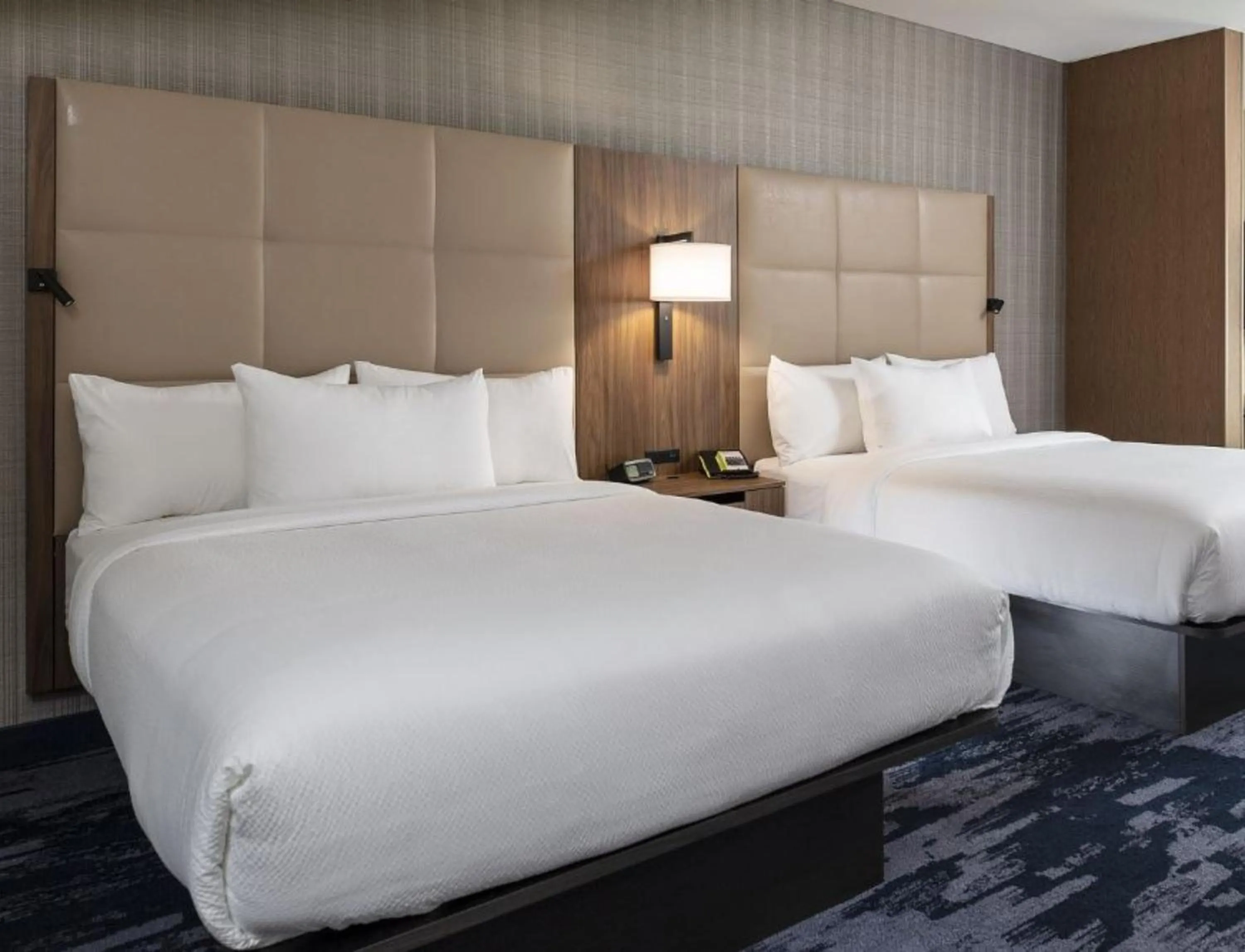 Bed in Fairfield Inn & Suites Monahans